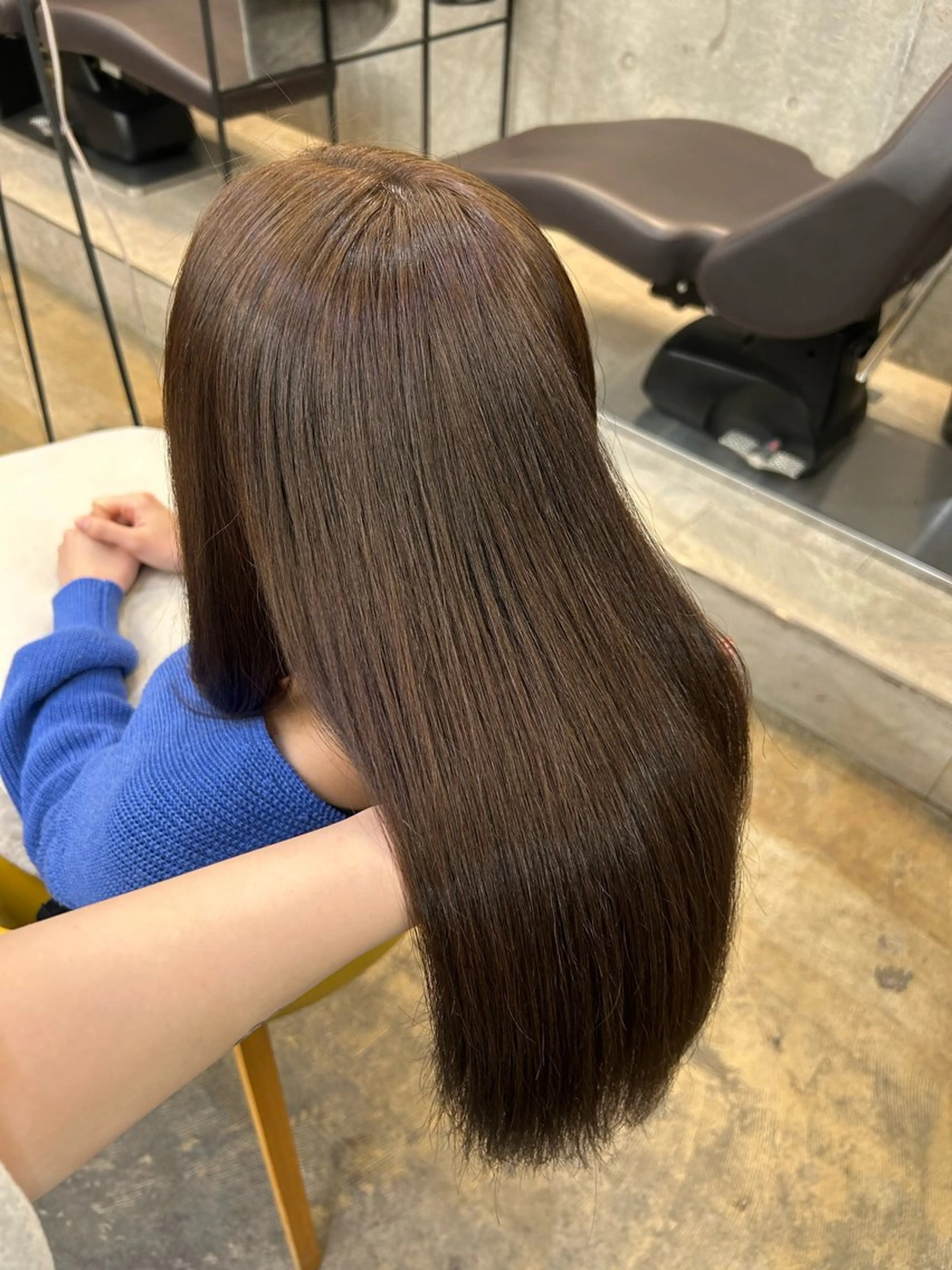 ショート カラー ヘアカラー ANLY.meijijingumae所属・暗髪カラー/ 透明感カラー/真菜のヘアスタイル