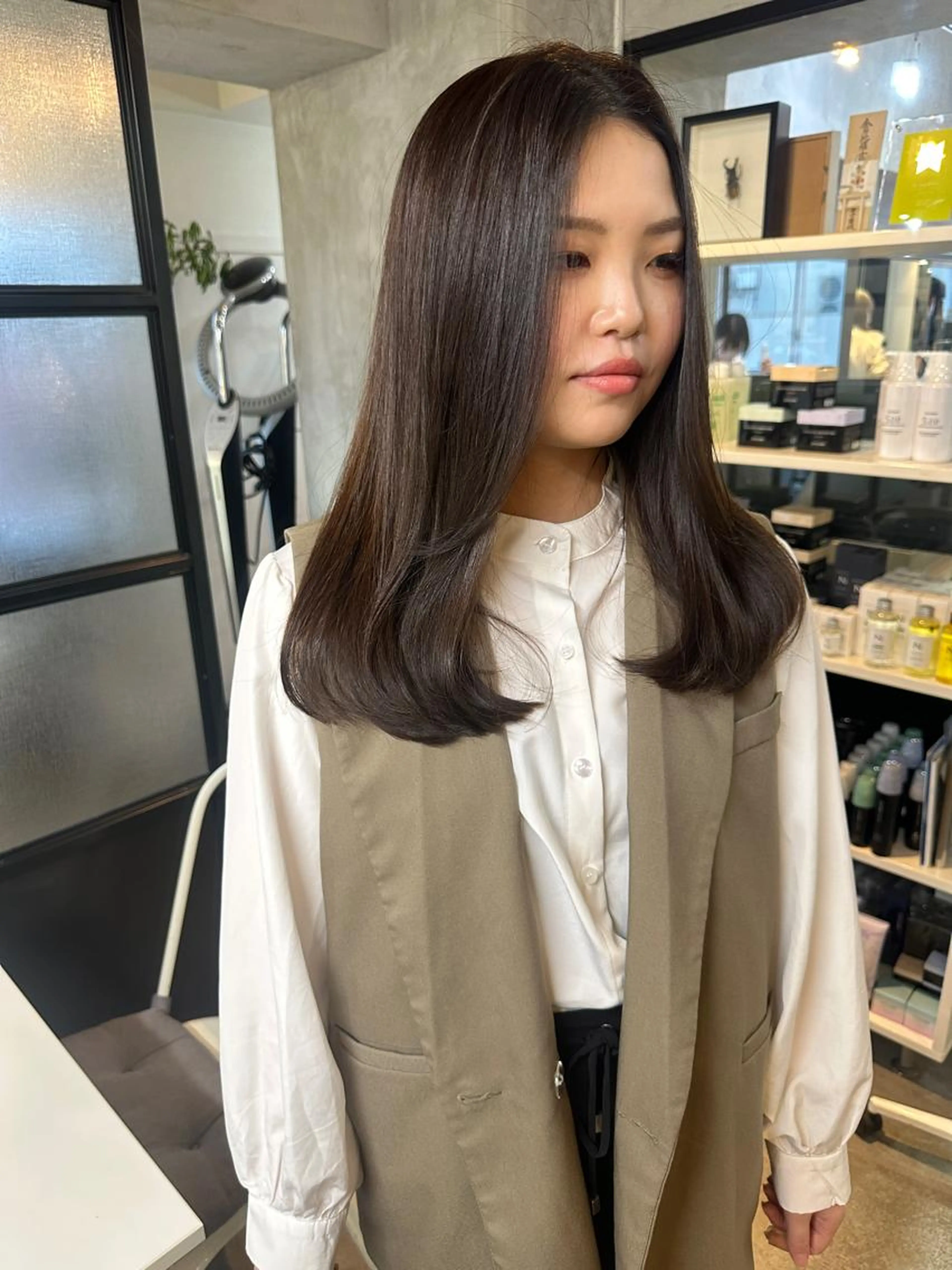 【平日限定特別価格】カット＋艶カラーの写真