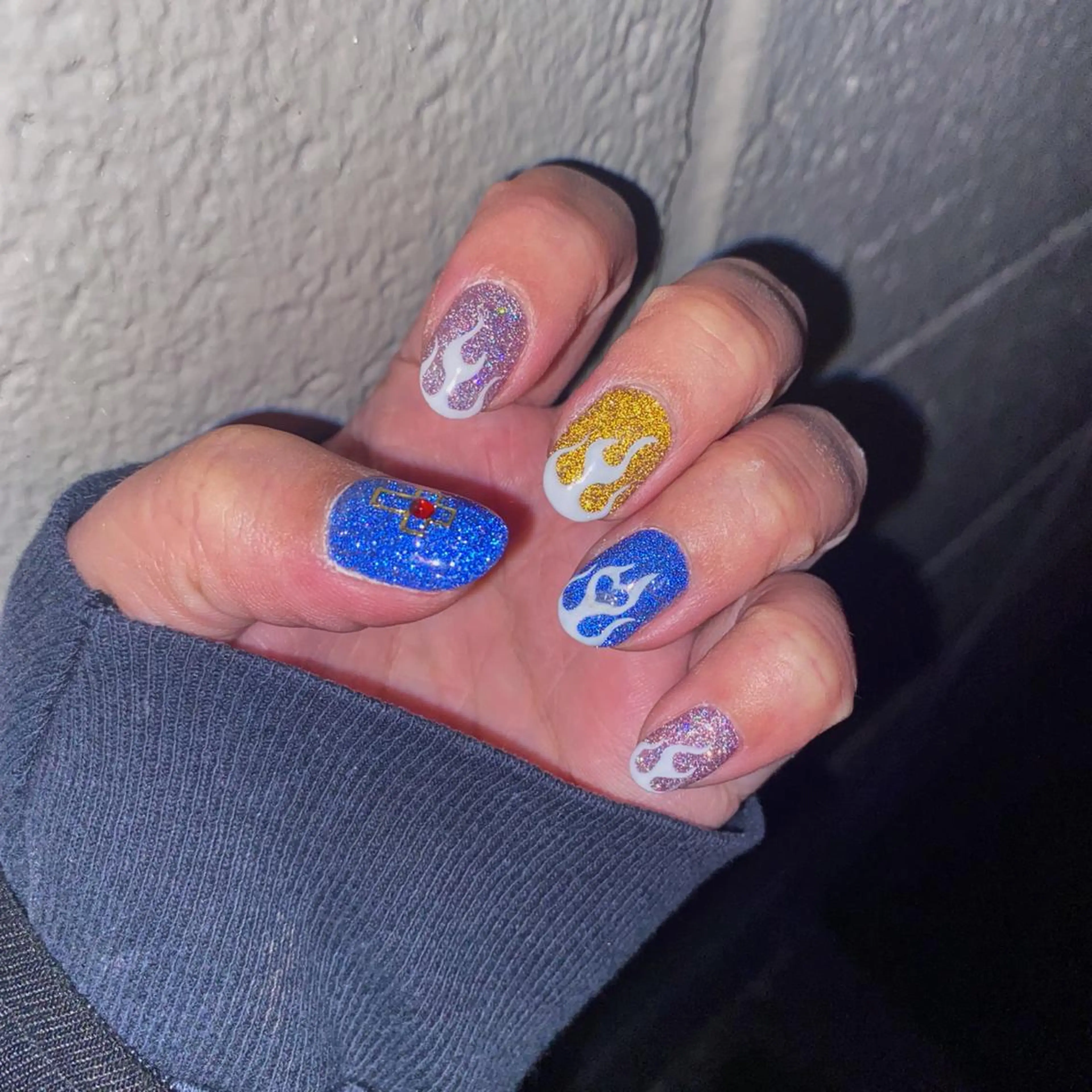 ネイル アートネイル フラッシュネイル 韓国ネイル ニュアンスネイル 冬ネイル To Me Nail所属・🩵 mei🩵のネイルデザイン