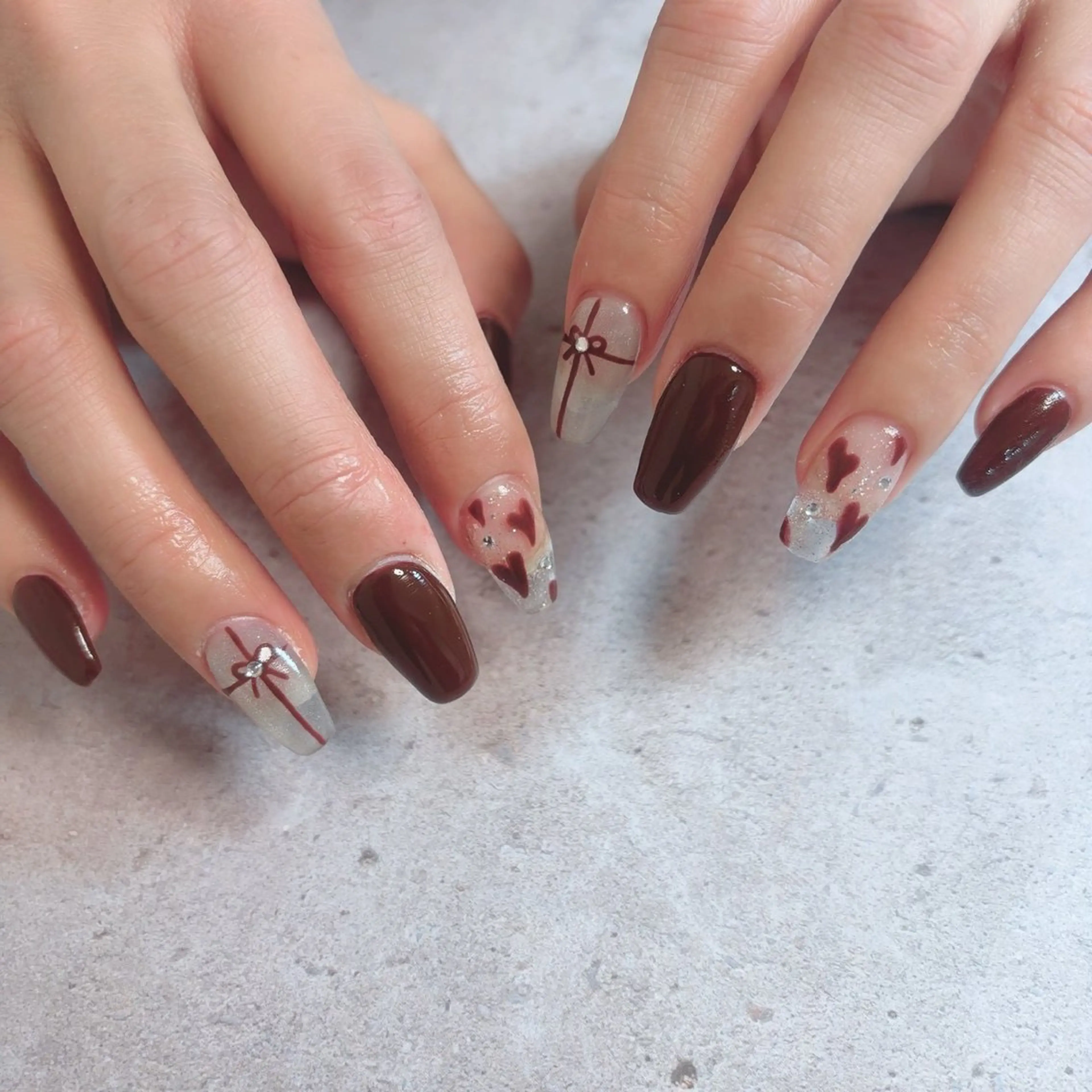 ネイル ハンドネイル 🤎Yun nail salon🤎のネイルデザイン