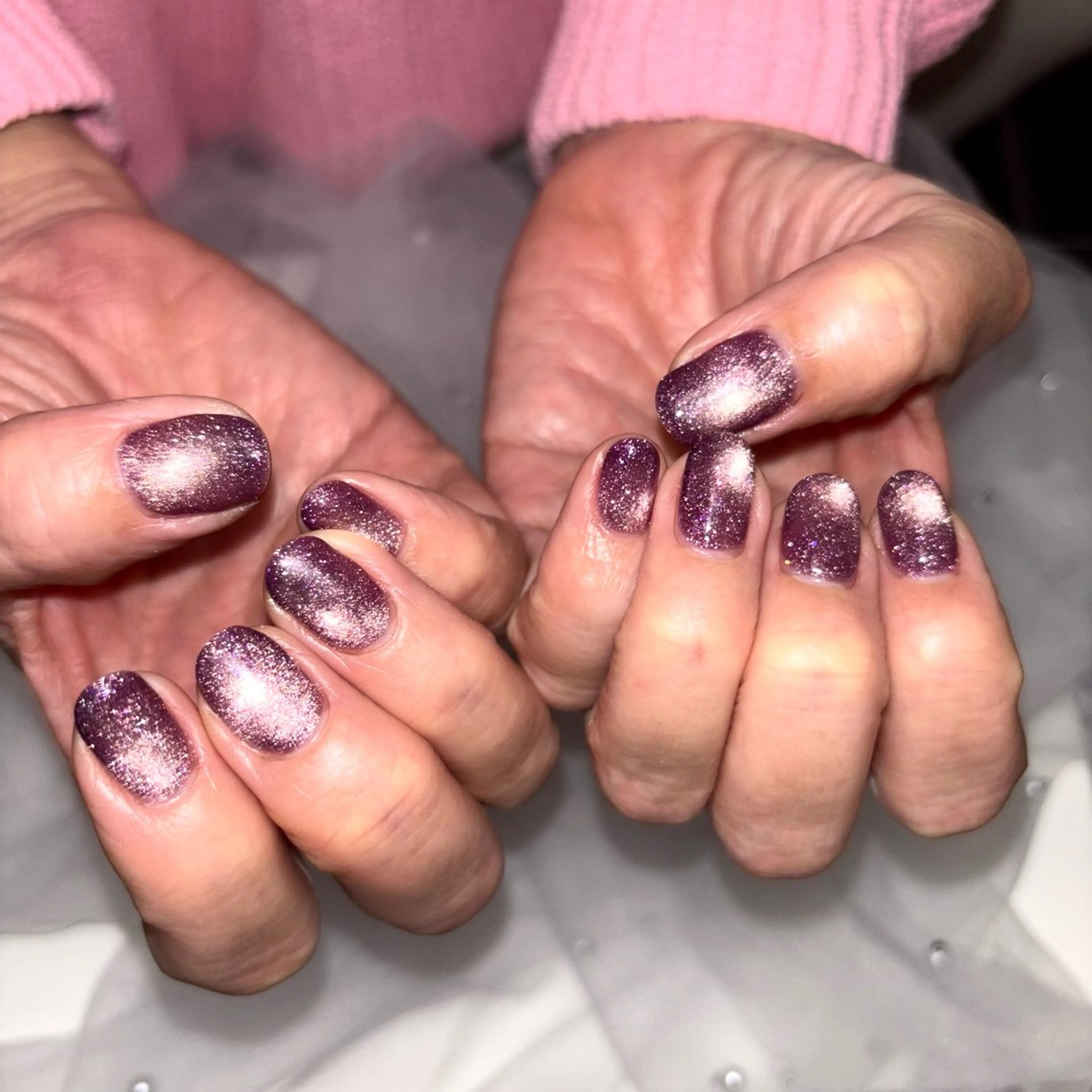 ネイル フラッシュネイル フラッシュマグ ぽっぷん satomiのネイルデザイン