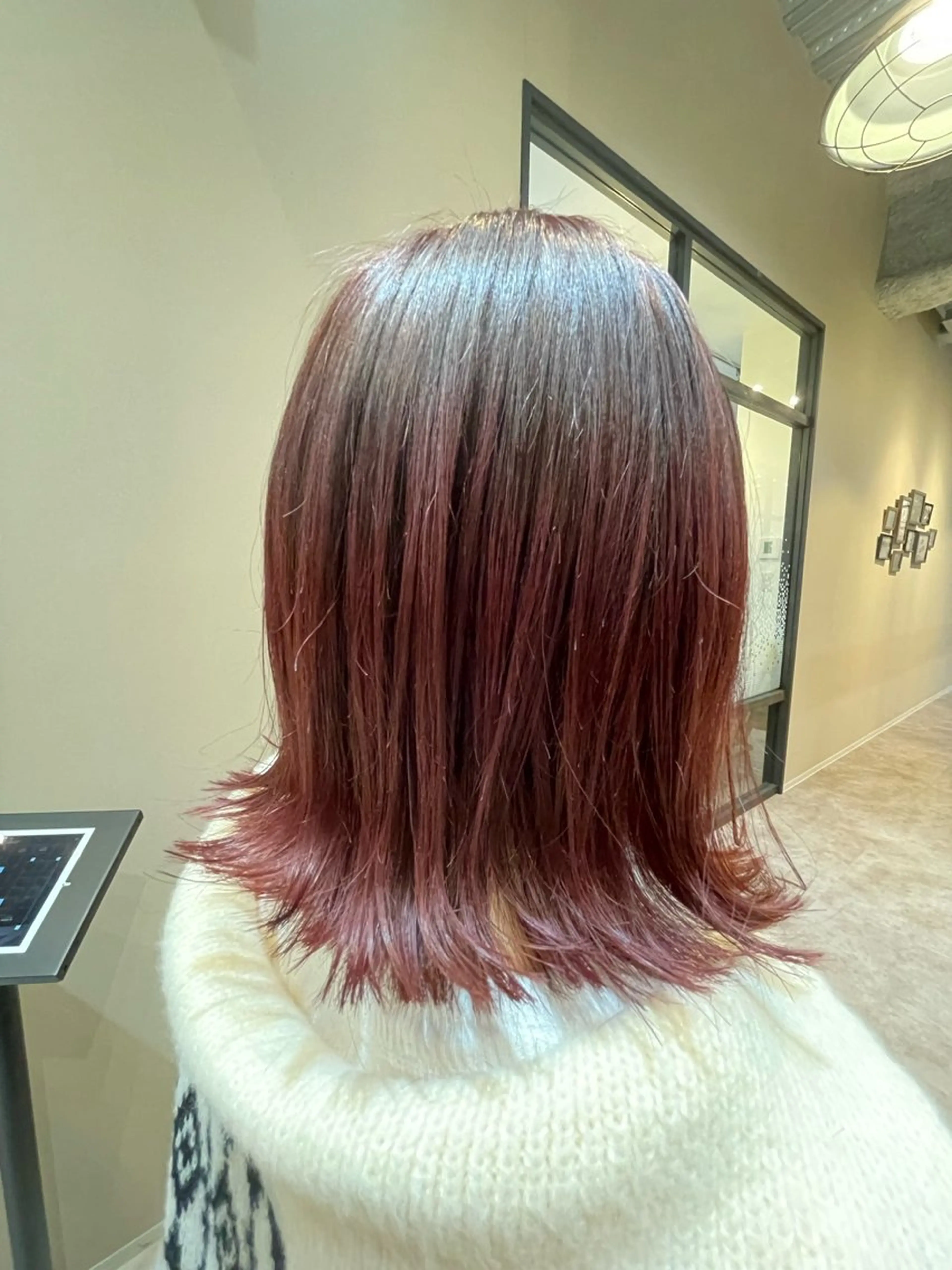 ミディアム カラー ✨ハイトーン✨ダブル カラー✨シバサキのヘアスタイル