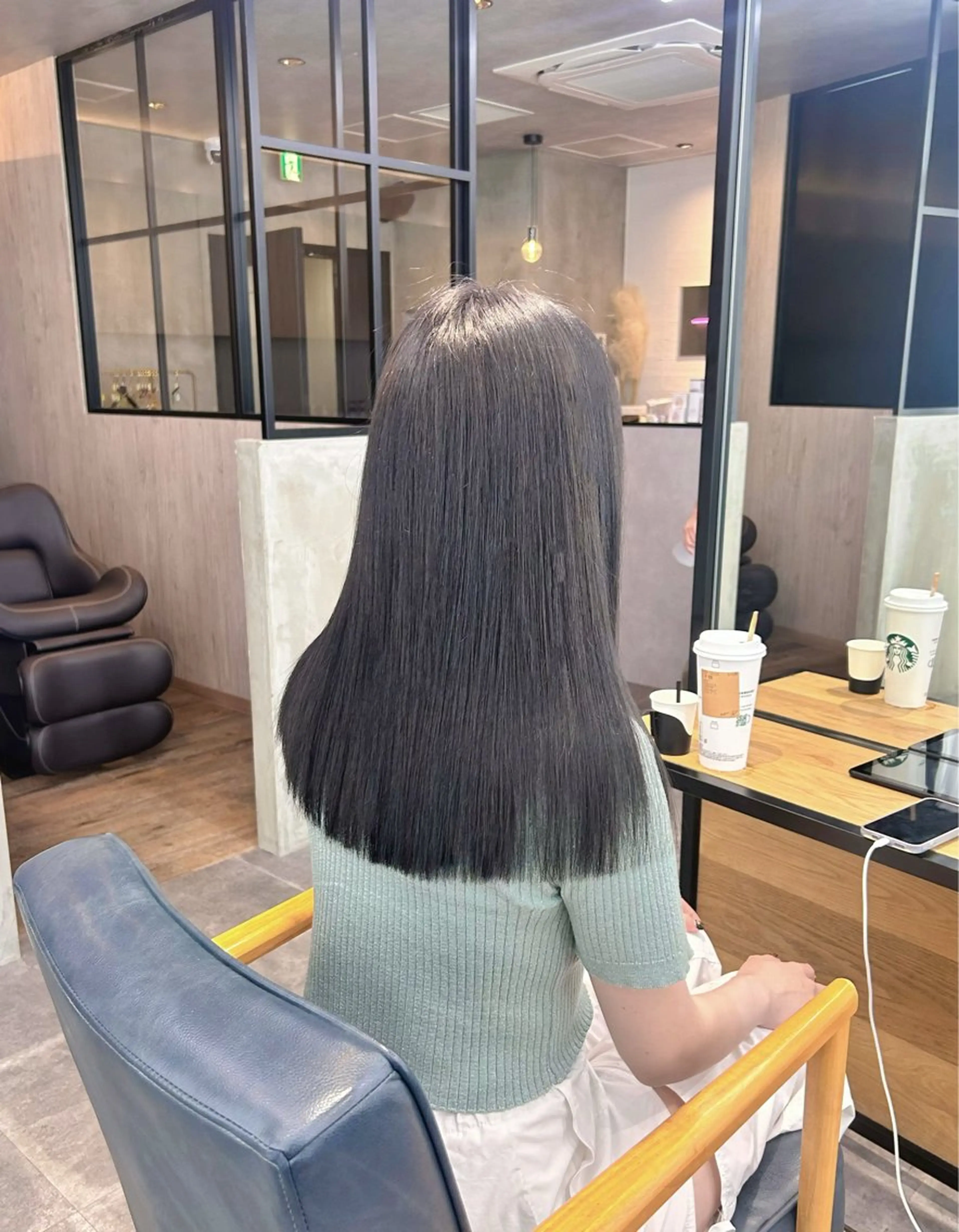 ロング カラー 韓国×髪質改善カラー 💎hinaのヘアスタイル