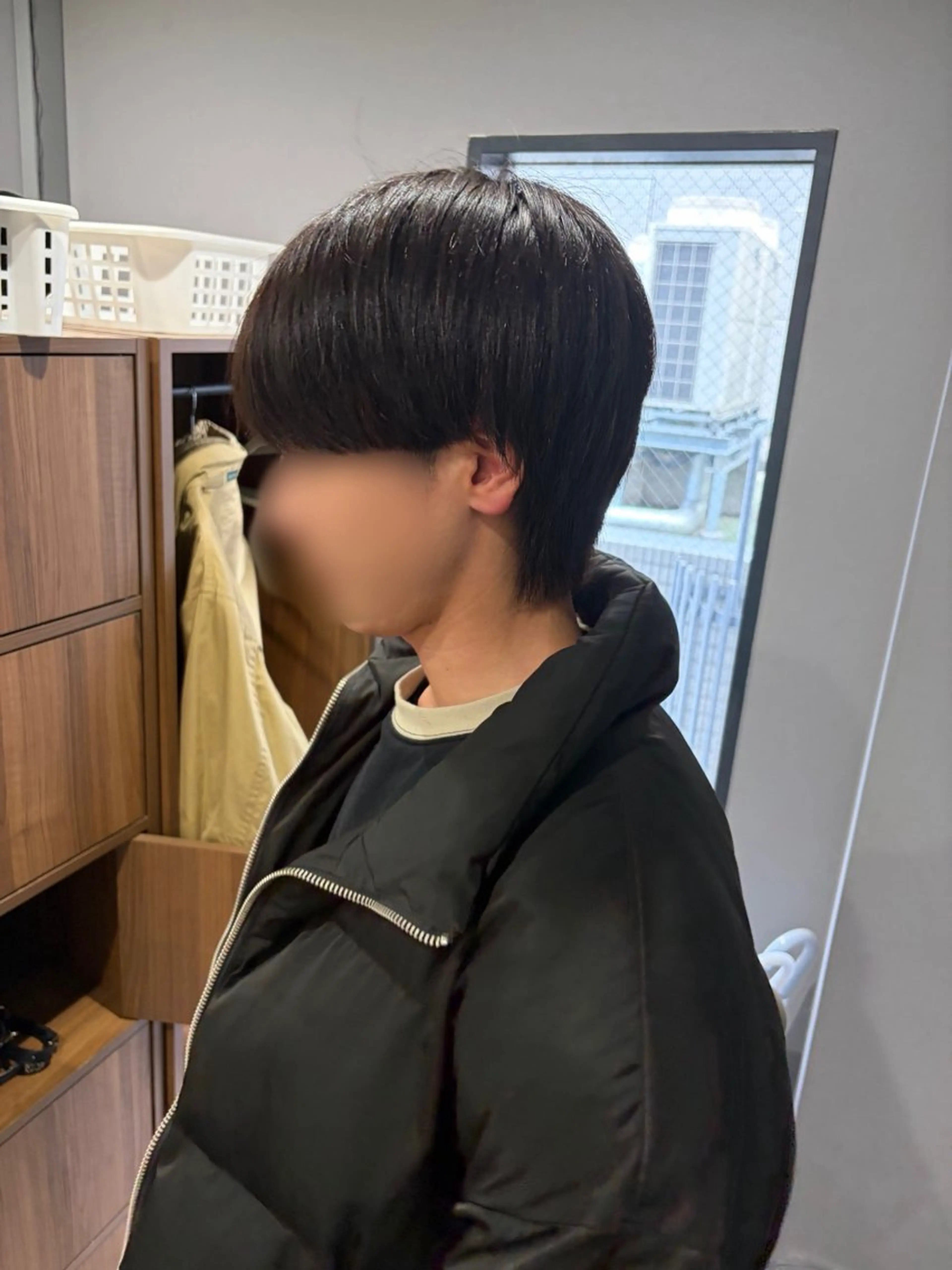 メンズ マッシュウルフ マッシュ メンズウルフカット ウルフカット EXCIA西梅田店所属・メンズ縮毛矯正 /EXCIA/西梅田のヘアスタイル