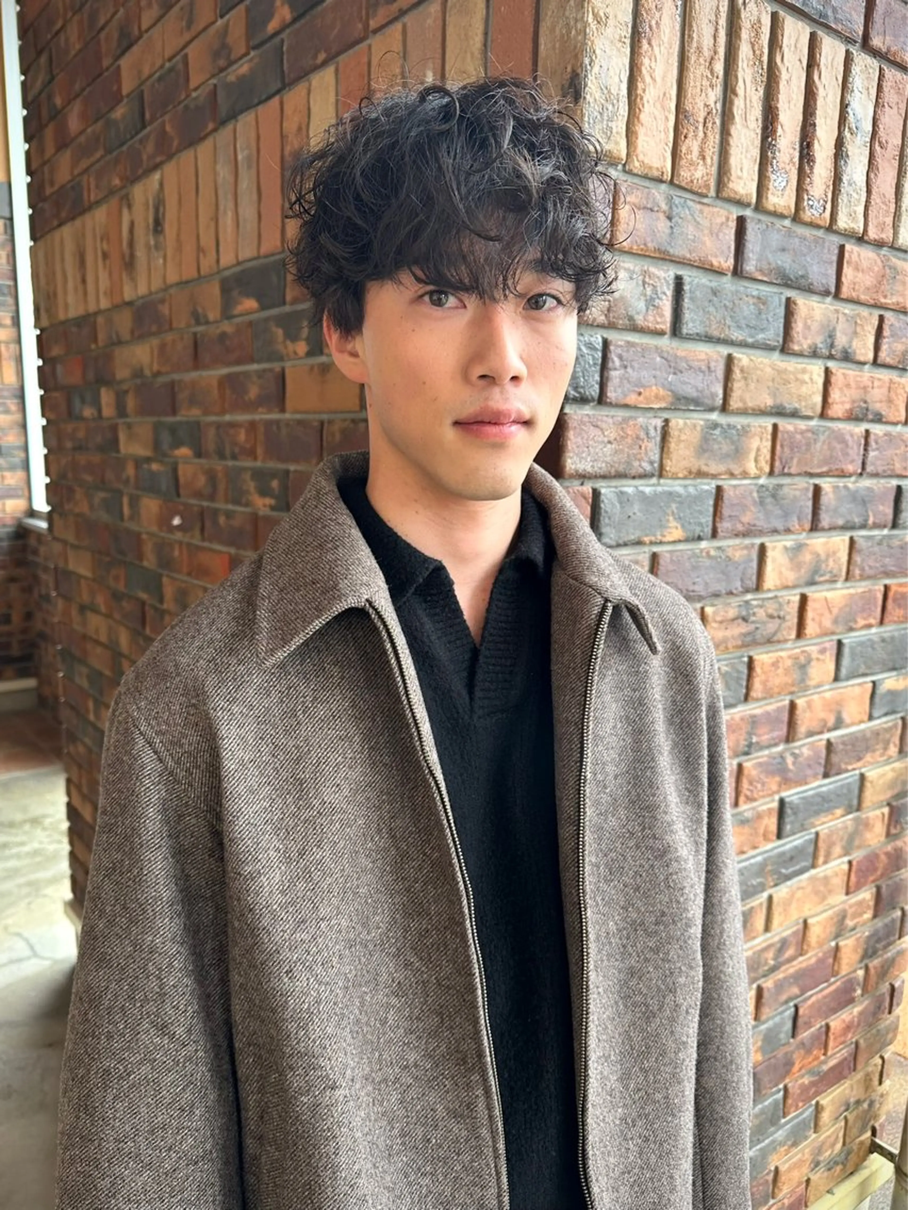 メンズ メンズパーマ/波巻き 桜井凌平のヘアスタイル