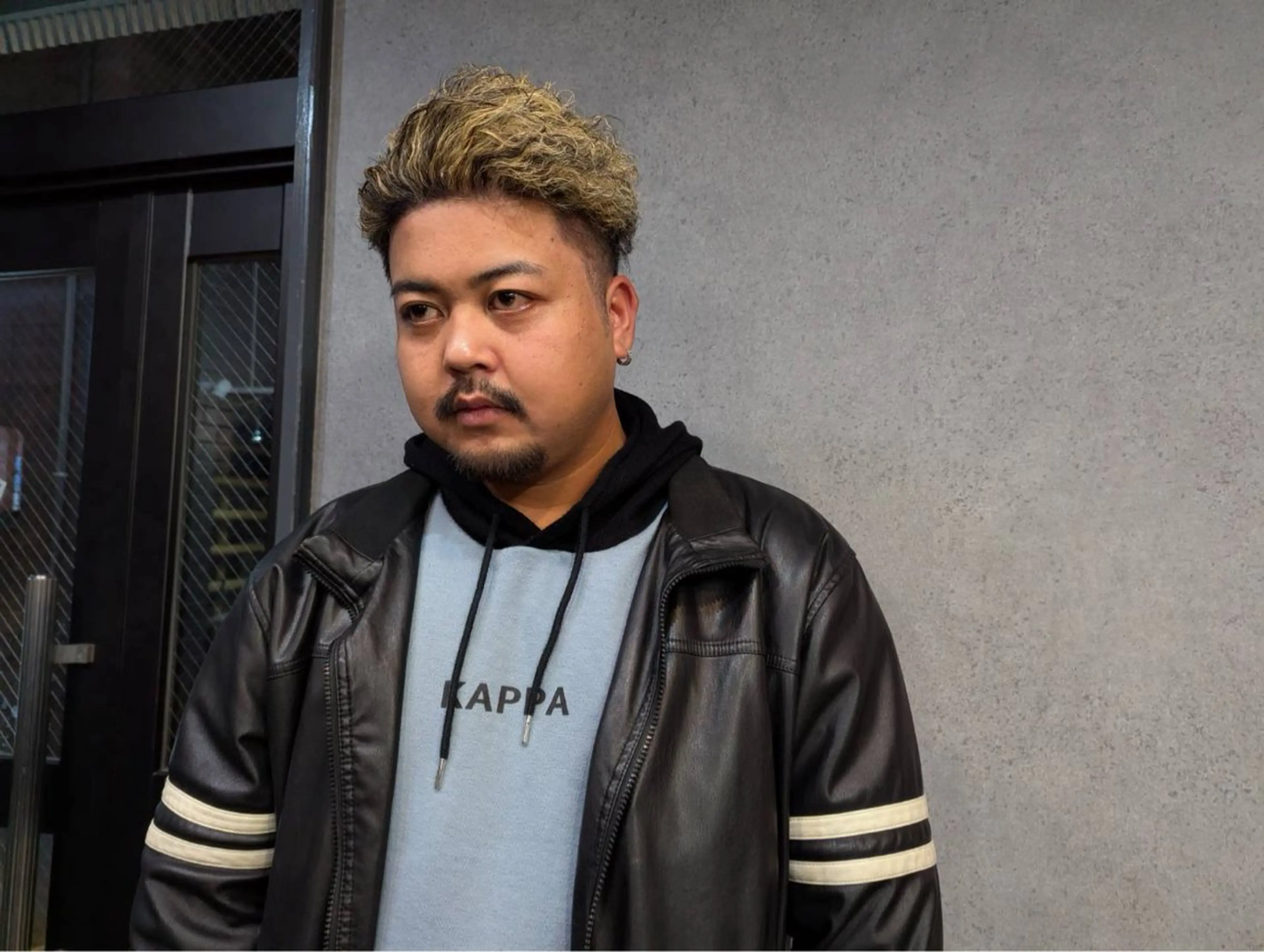 カラー メンズ 鶴田 海音のヘアスタイル