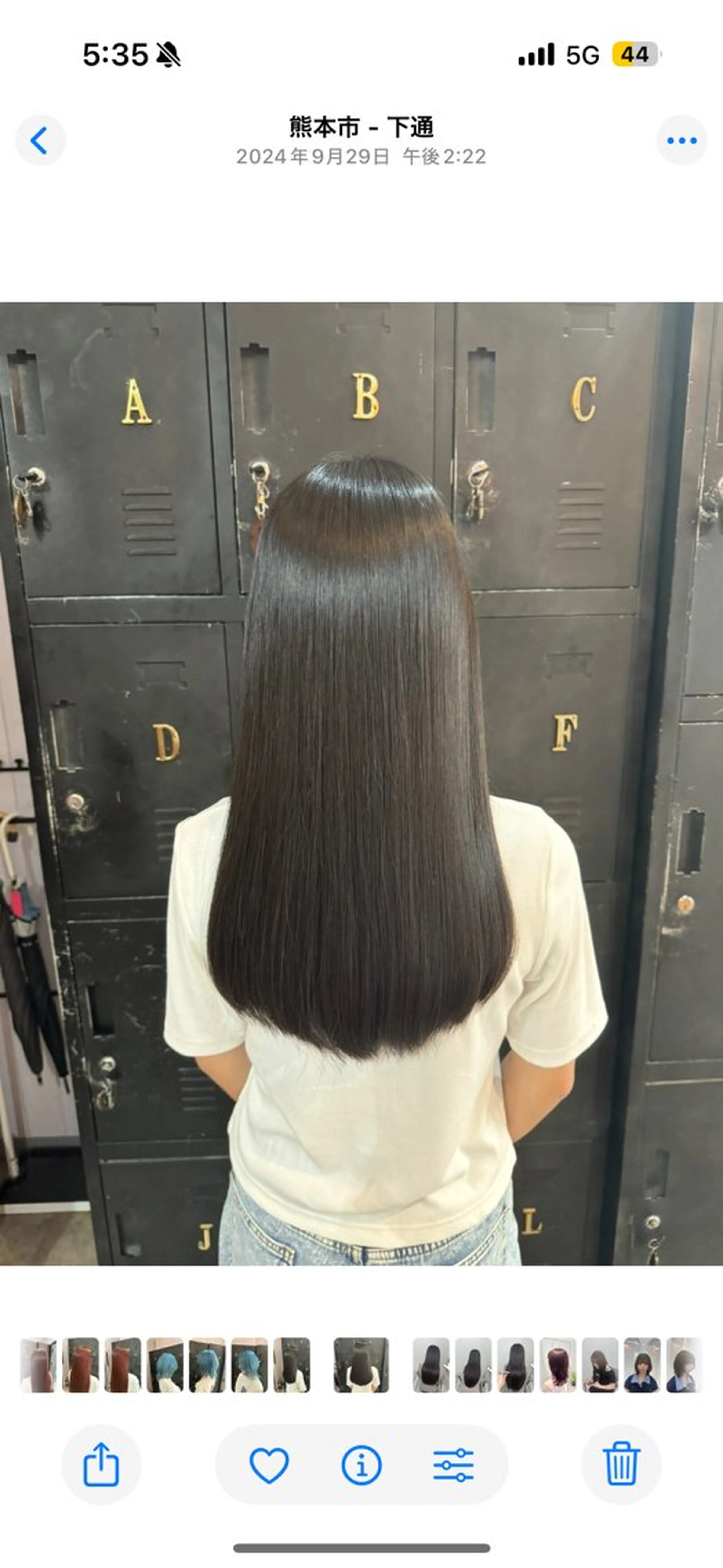 ロング 縮毛矯正 カット 縮毛矯正 トリートメント 💎縮毛矯正/透明感 カラー💎椎葉みひろのヘアスタイル