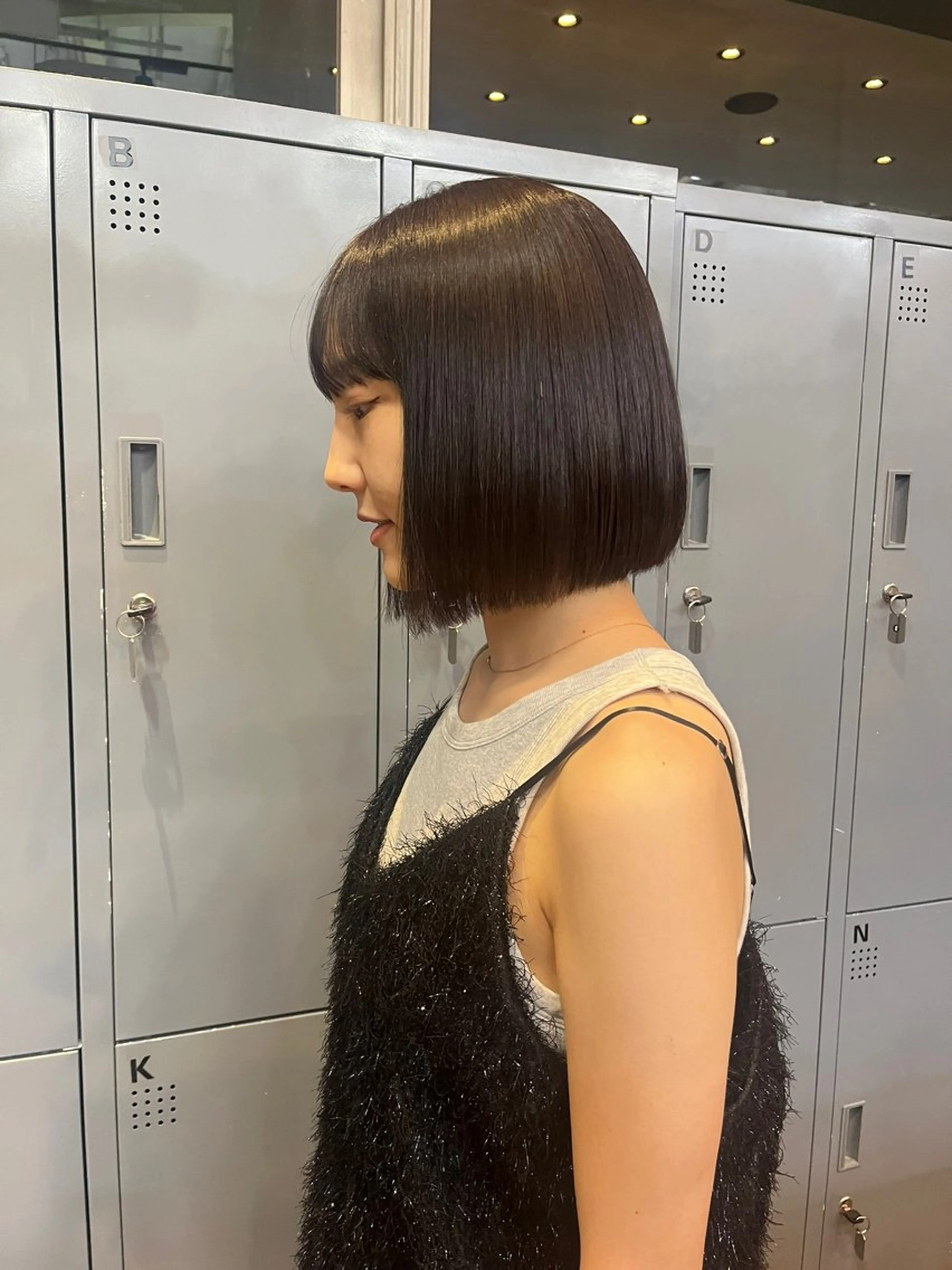 ミディアム ☘️かわいいハイトー ン☘️nonokaのヘアスタイル