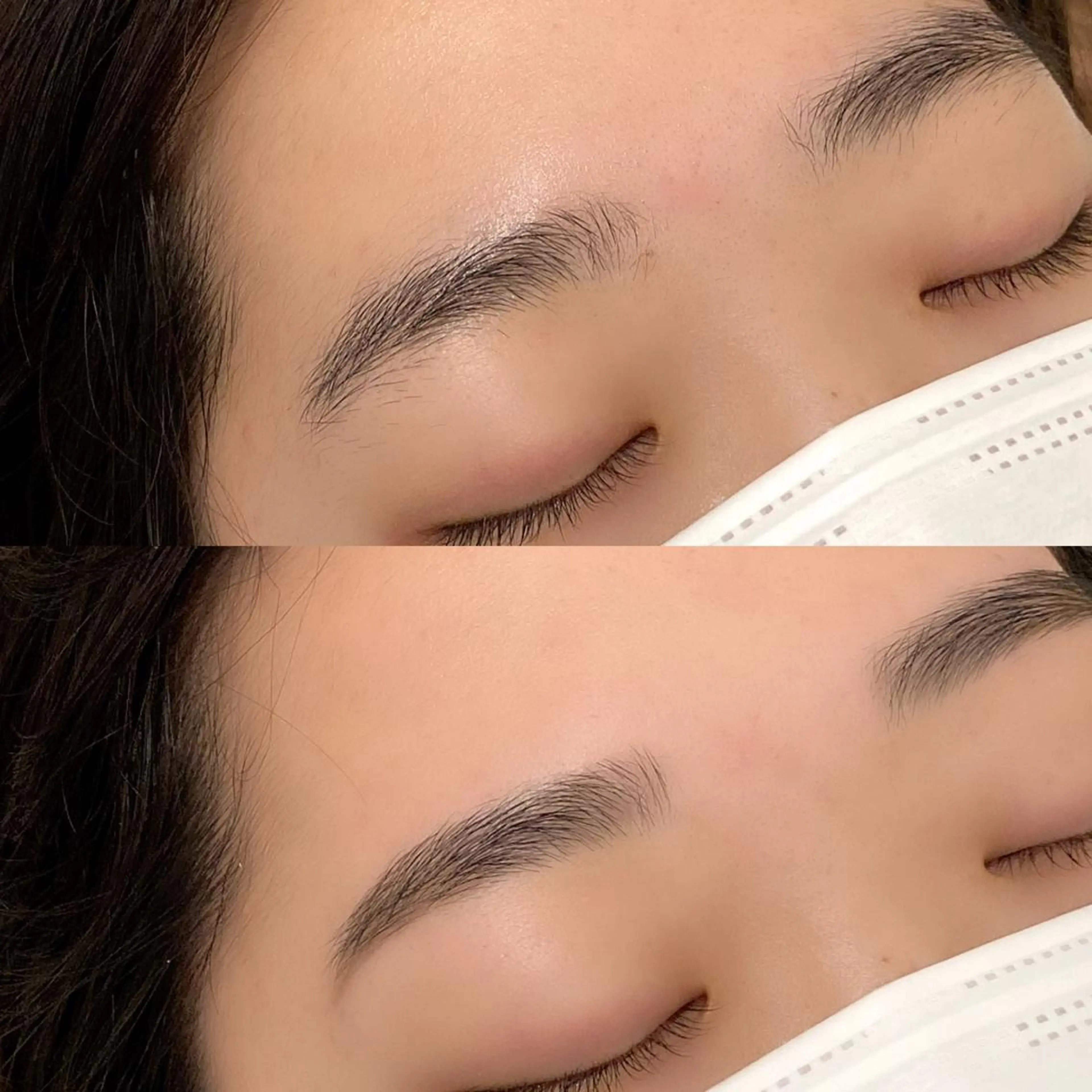 人気No.1♪垢抜け✨美眉アイブロウスタイリング【ワックス&眉メイク】🆗men's🆗の写真