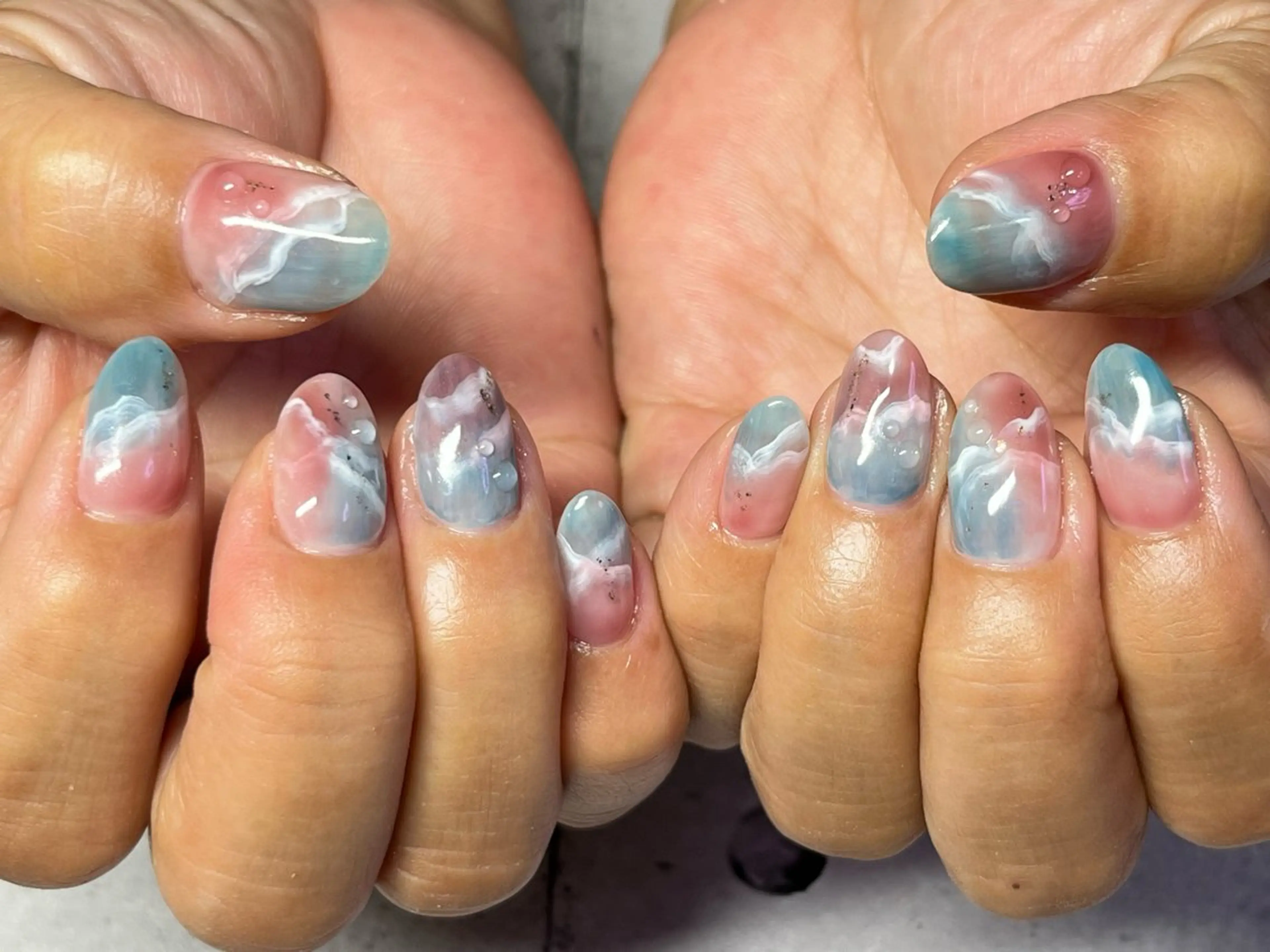 ネイル アートネイル ハンドネイル まり りぃ〜んのネイルデザイン