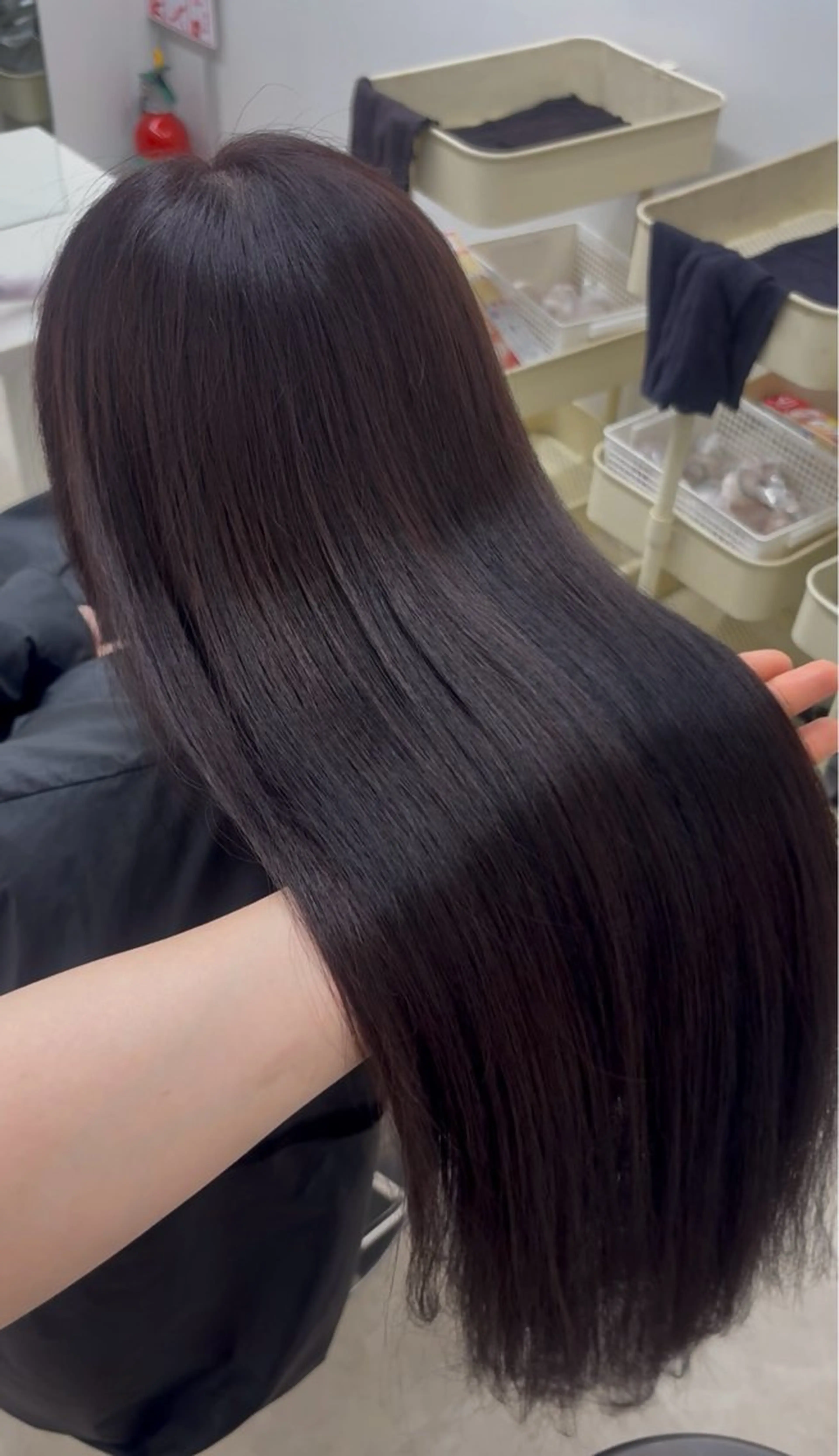 ワンカラー🖤色気ある艶髪🖤の写真