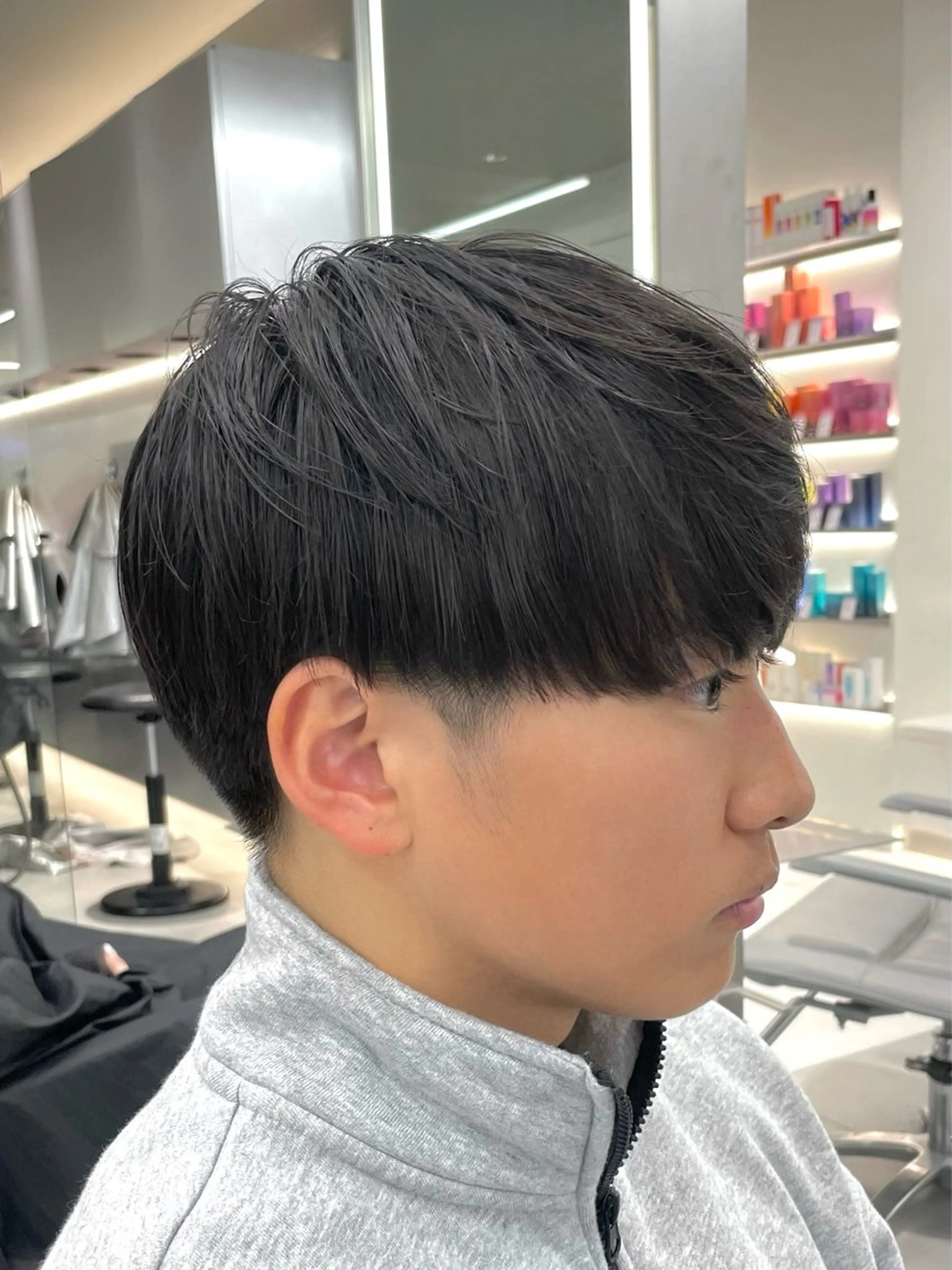 メンズ アップバング センターパート フェードカット マッシュ メンズパーマ カット ヘアセット メンズスタイル 🇰🇷パーマのヘアスタイル