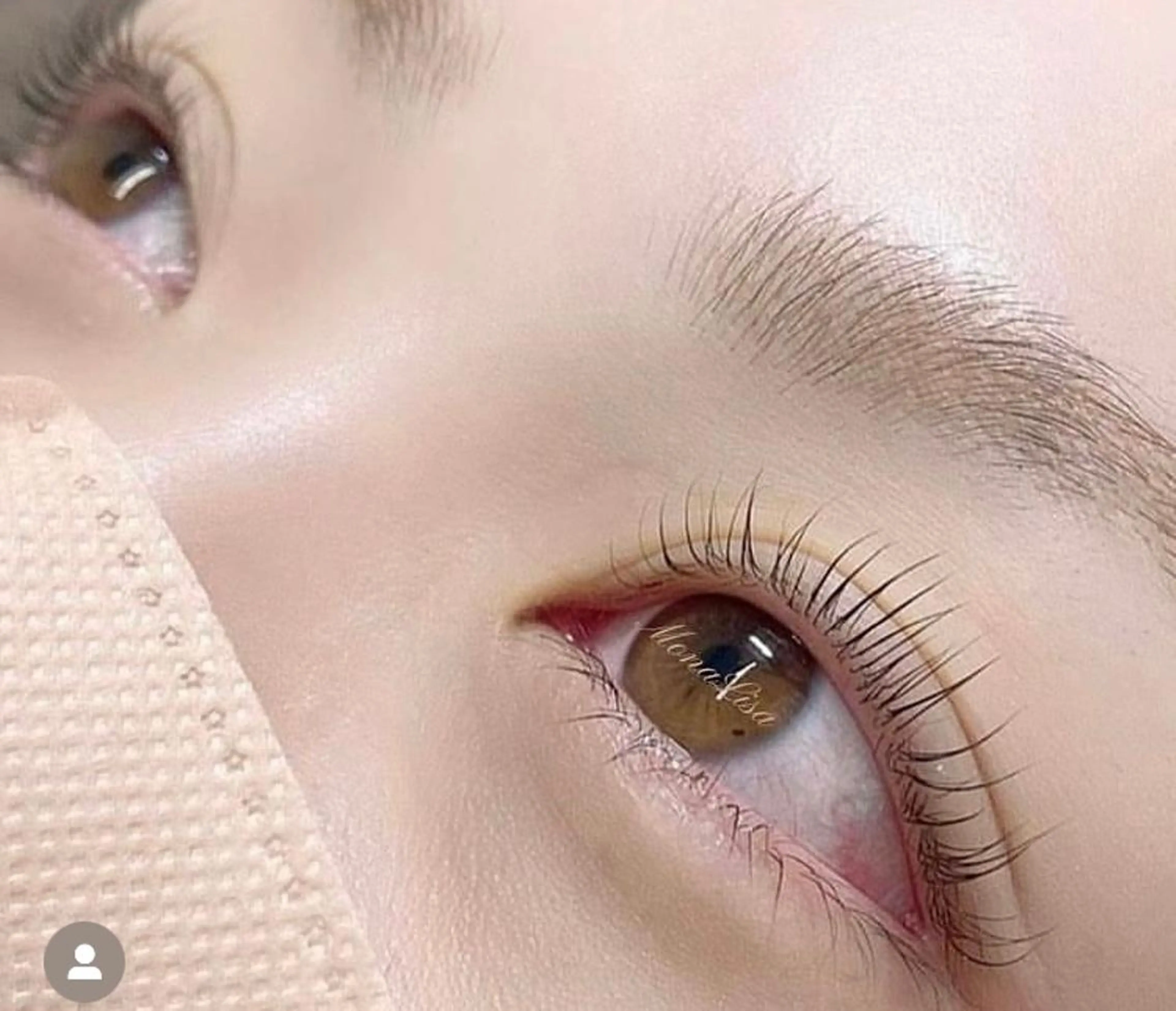 補修トリートメント付きまつげパーマ♡高濃度ケラチン導入♡土日祝不可の写真