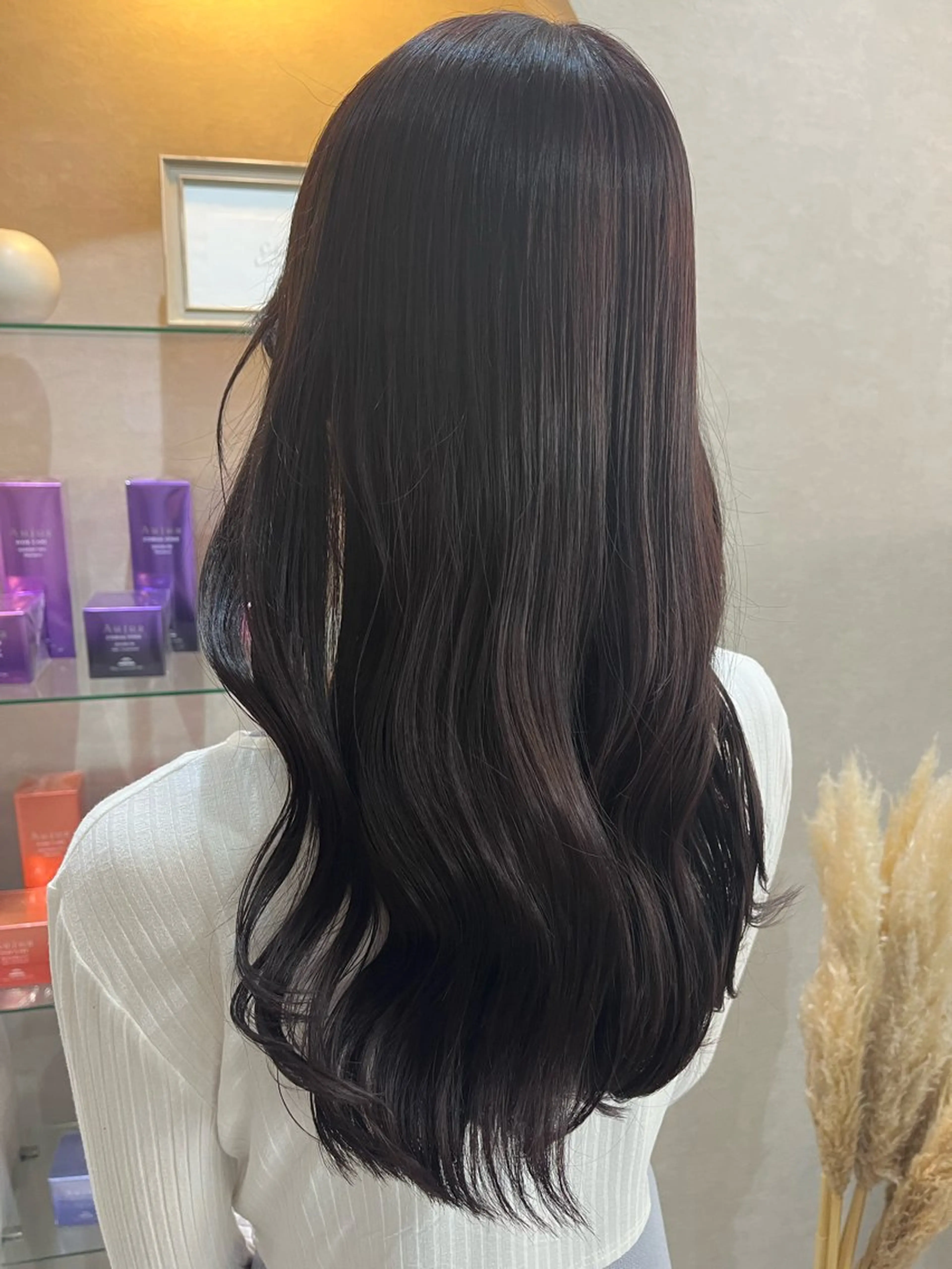 ロング ヘアカラー トリートメント 髪質改善/Color Couture るなのヘアスタイル