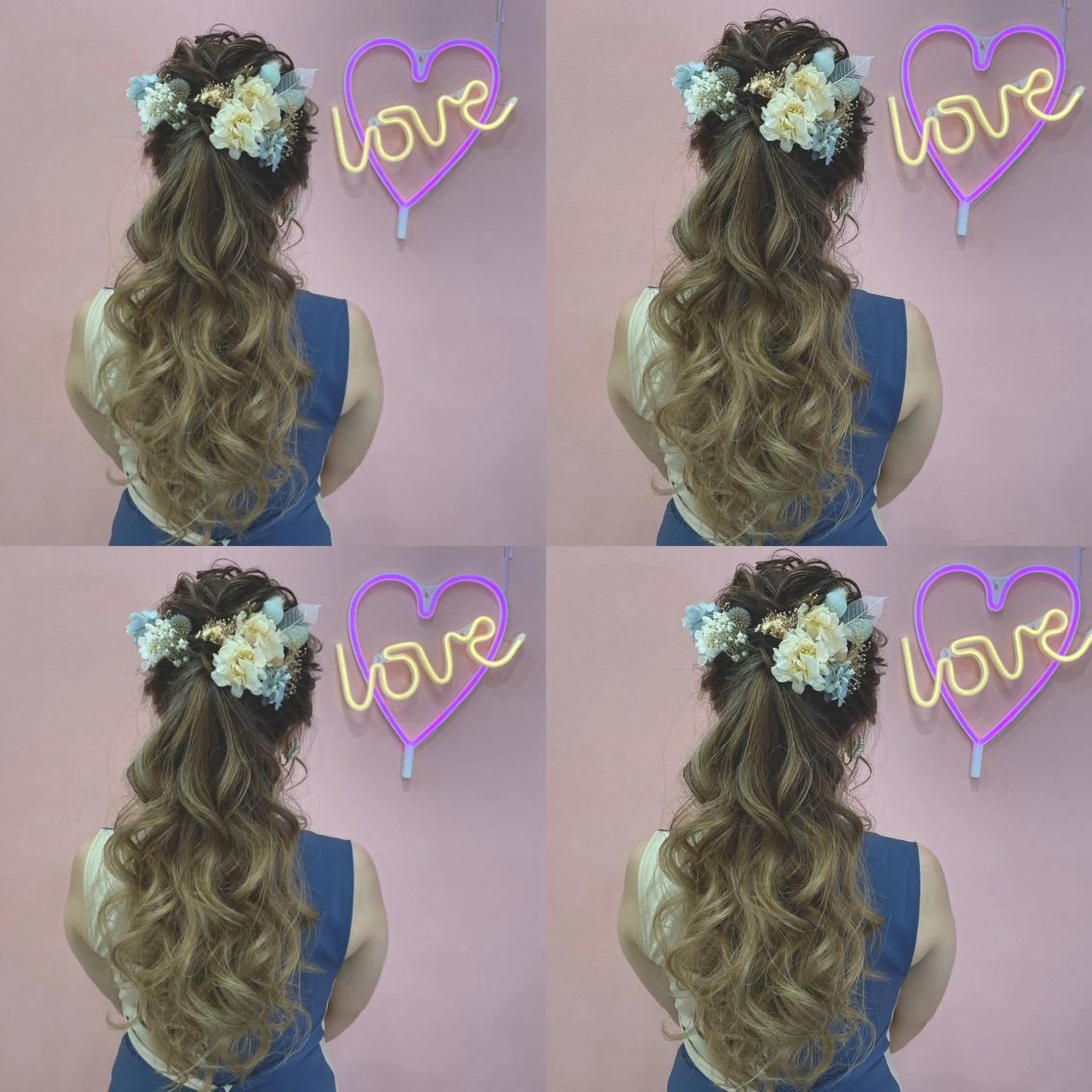 ロング ヘアアレンジ ポニーテール ヘアセット 🌷MAYU 🌷のヘアスタイル