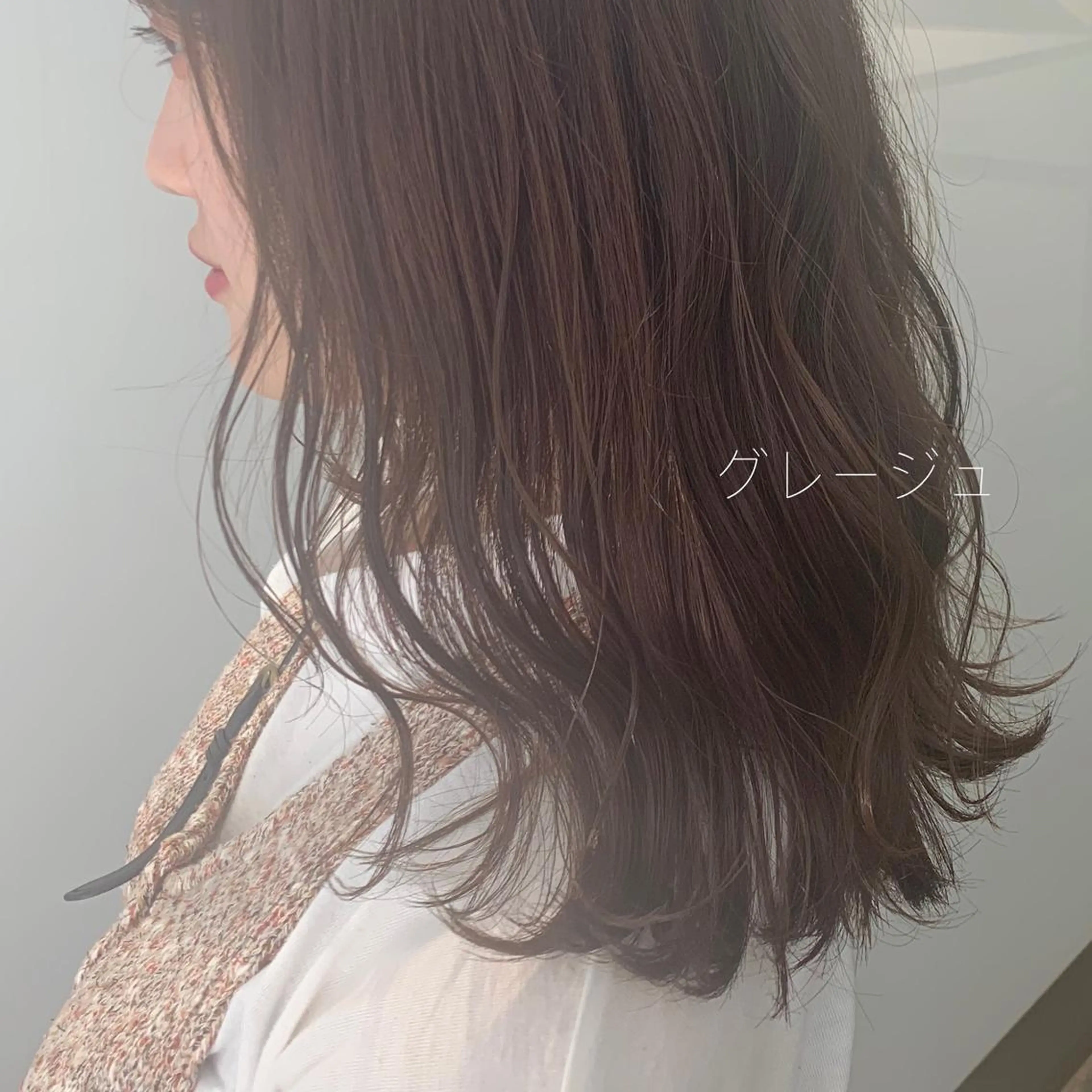 セミロング 💖レイヤー×美髪 💖momoのヘアスタイル