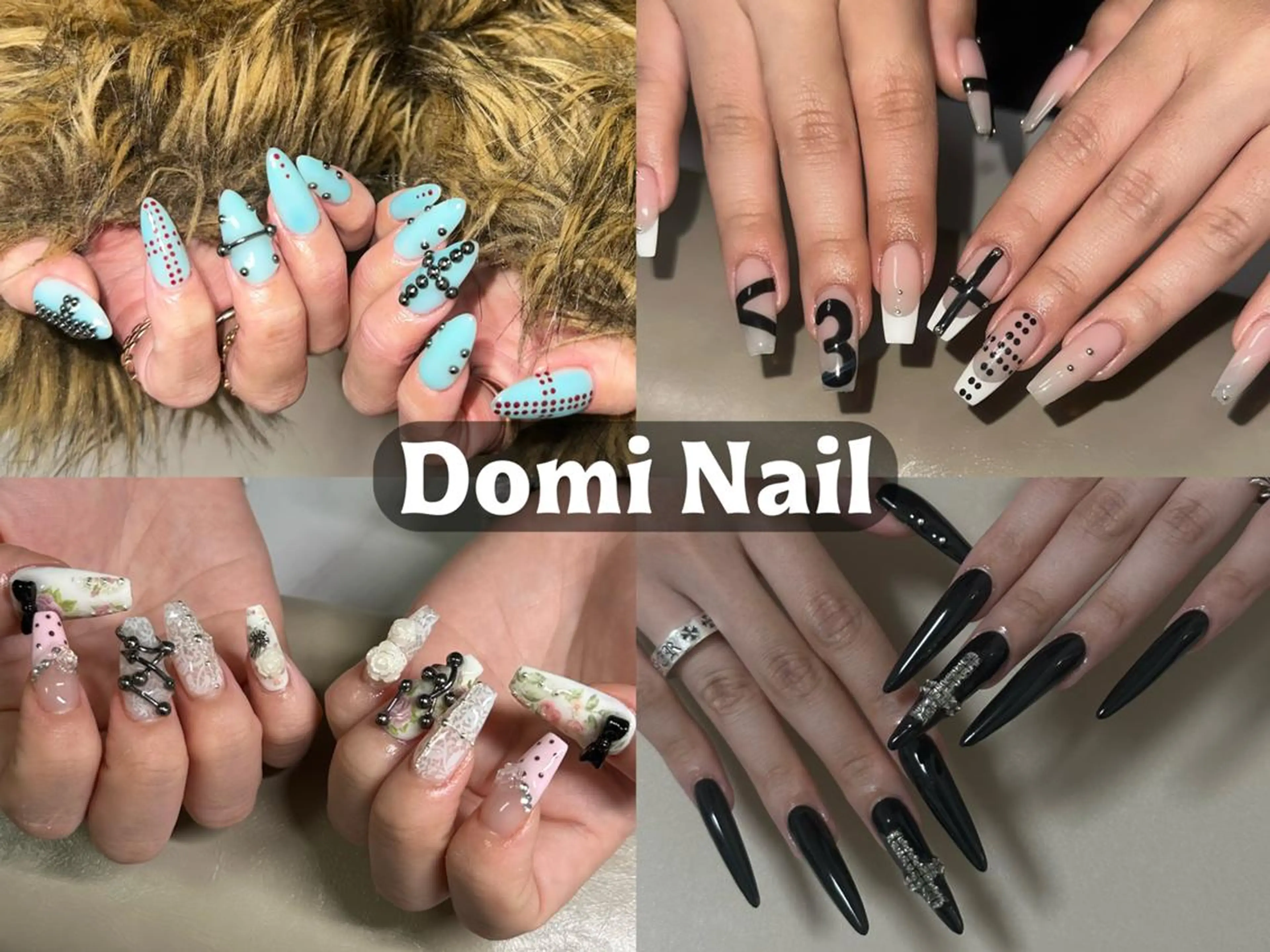 ネイル 持ち込み ネイルチップ ハンドネイル Domi Nail Salonのネイルデザイン