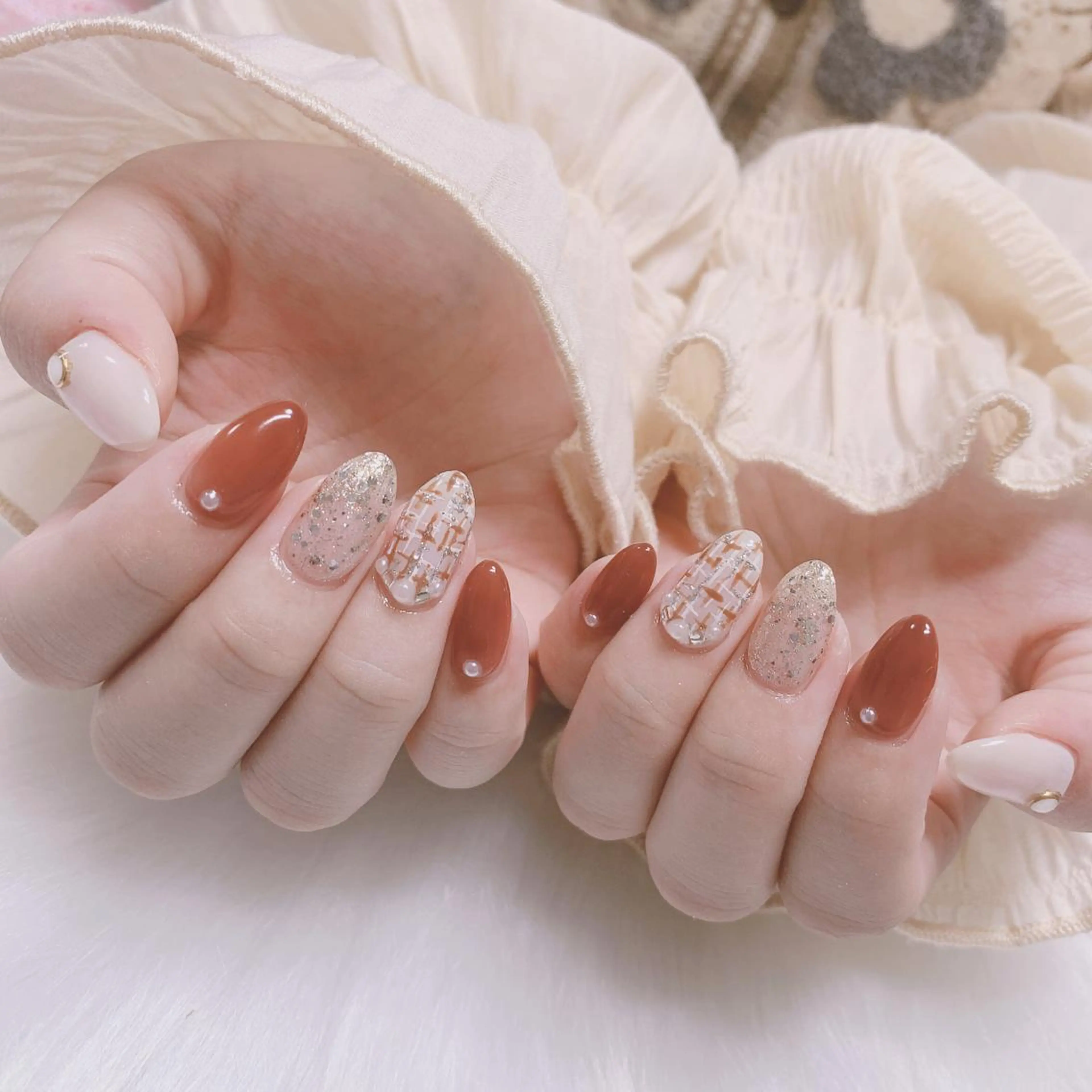 ネイル アートネイル シンプルネイル 💅ネイルハウス🏡 🎀TOMO🎀のネイルデザイン