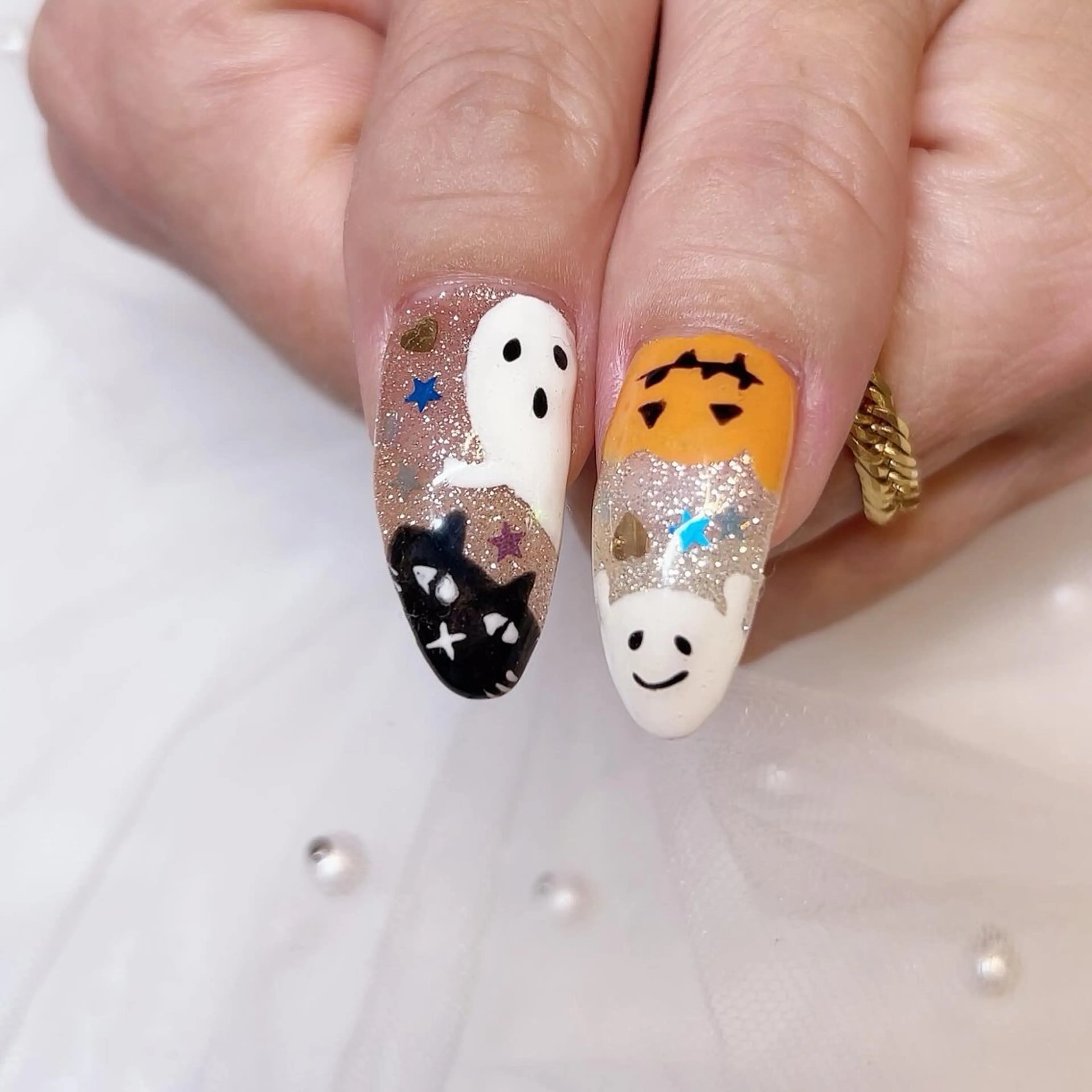 ネイル ハンドネイル nail salon pearのネイルデザイン