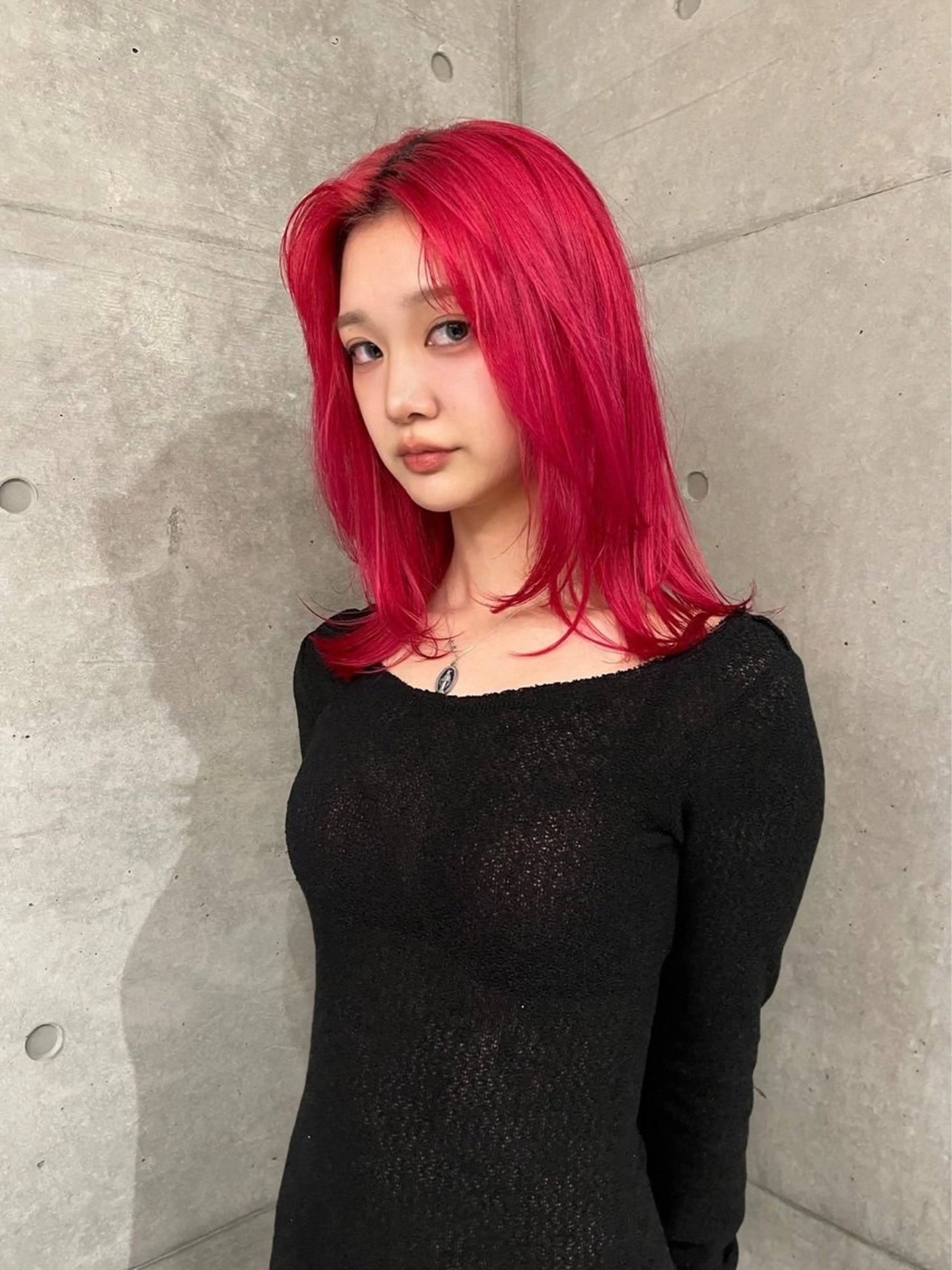 ミディアム カラー ブリーチ ダブルカラー デザインカラーとハイ トーン/HIROKIのヘアスタイル