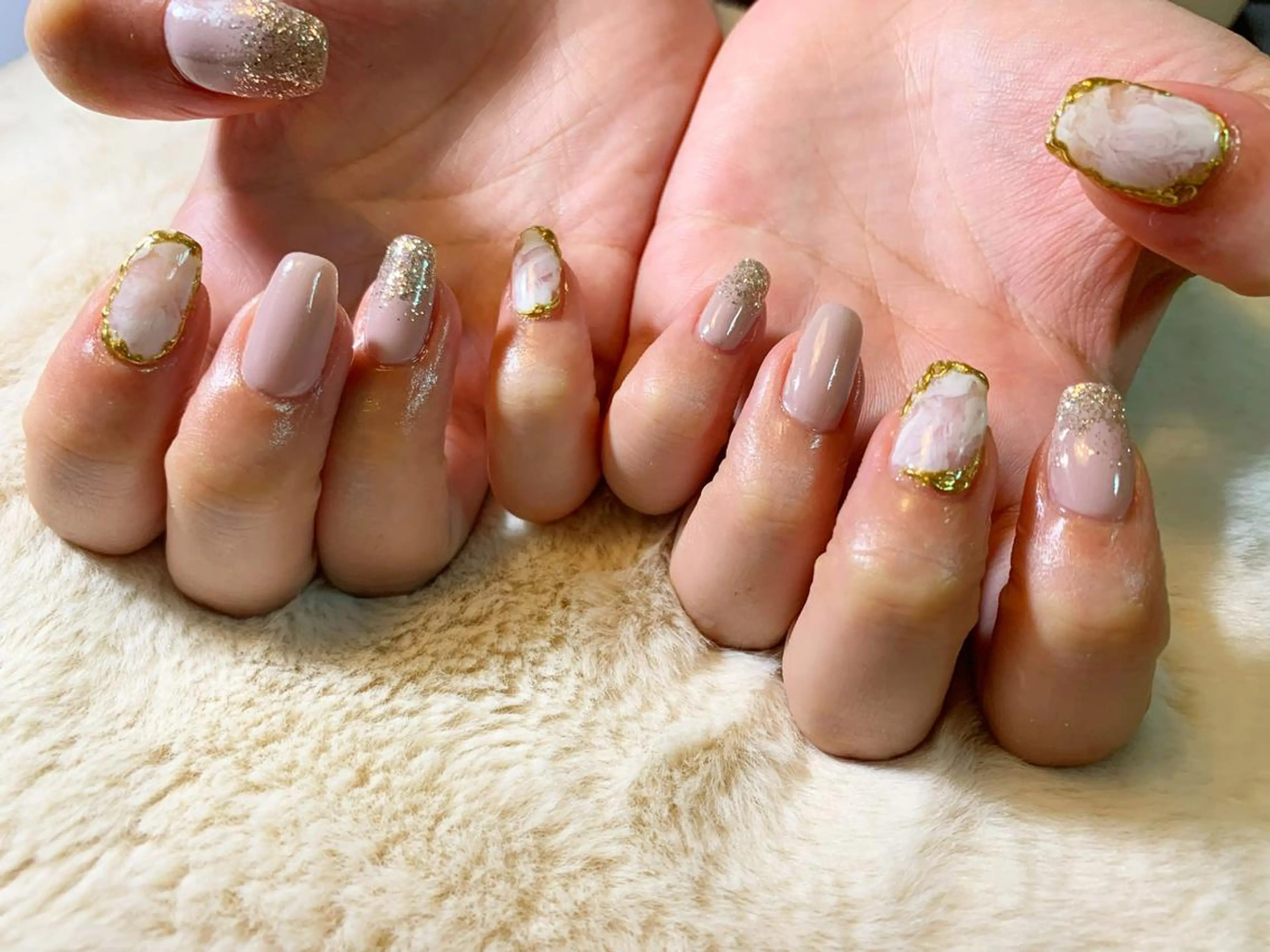 ネイル ハンドネイル フットネイル GéRanium Harukaのネイルデザイン