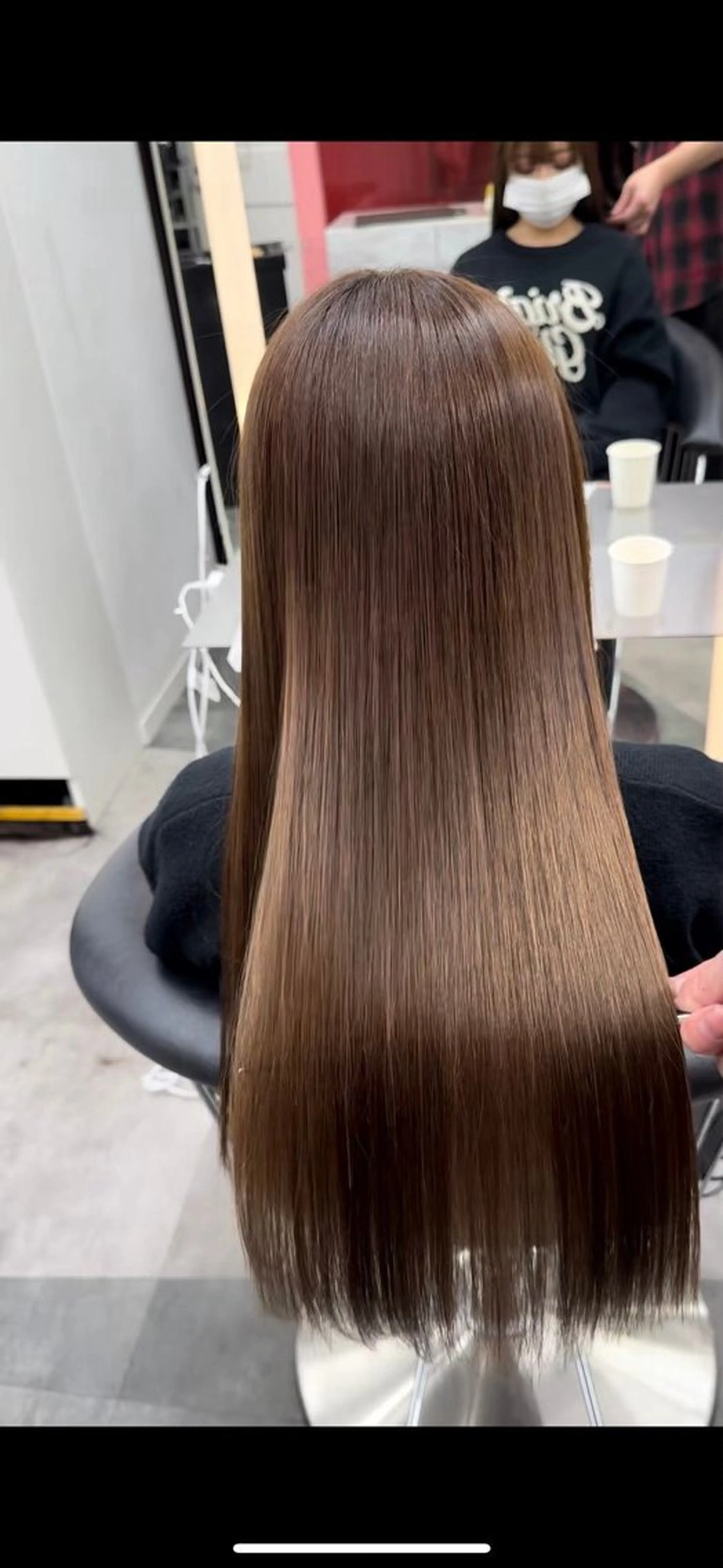 ロング 縮毛矯正/レイヤー/ 髪質改善/龍之介のヘアスタイル