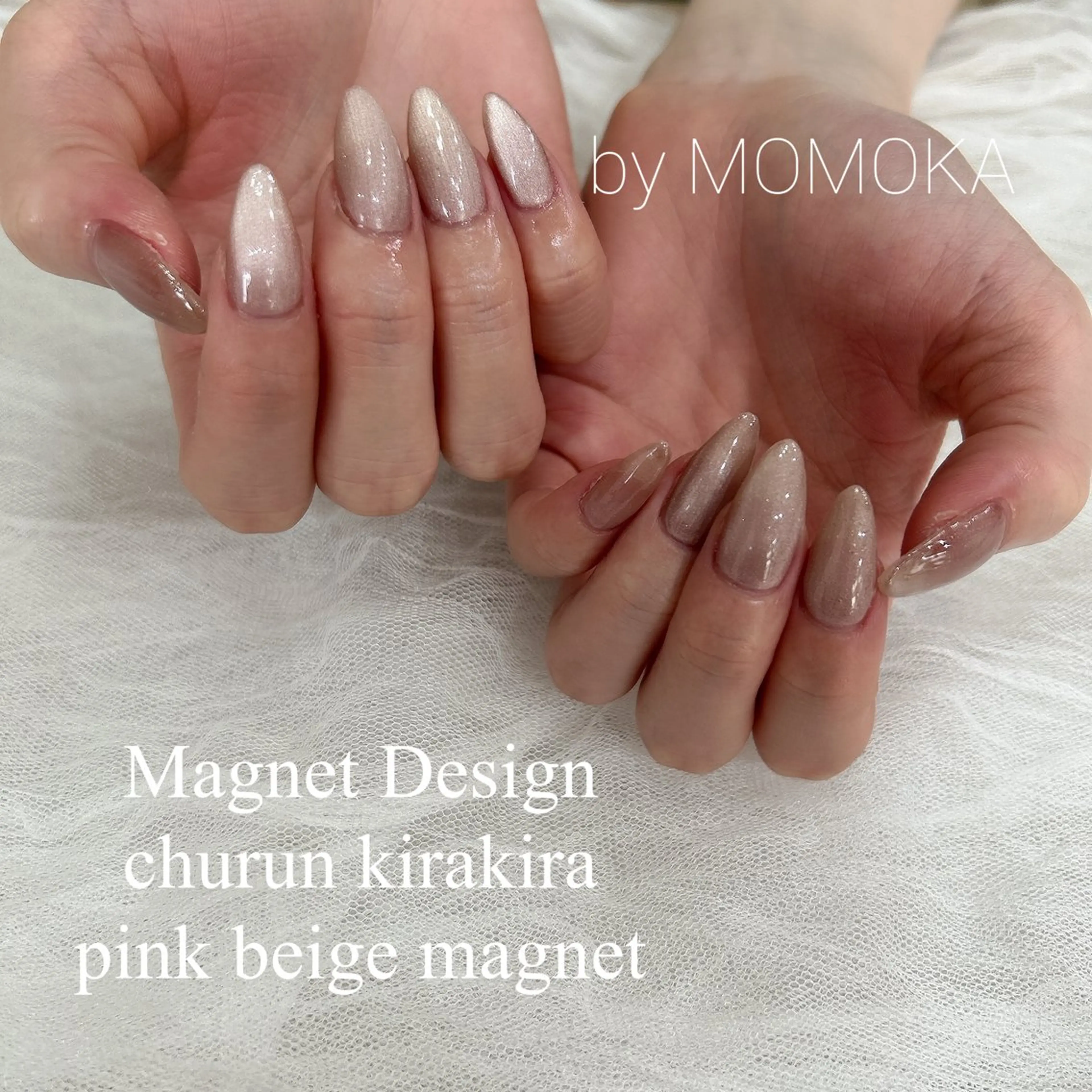 ネイル マグネットネイル ハンドネイル momoka_nails所属・Momo Nailsのネイルデザイン