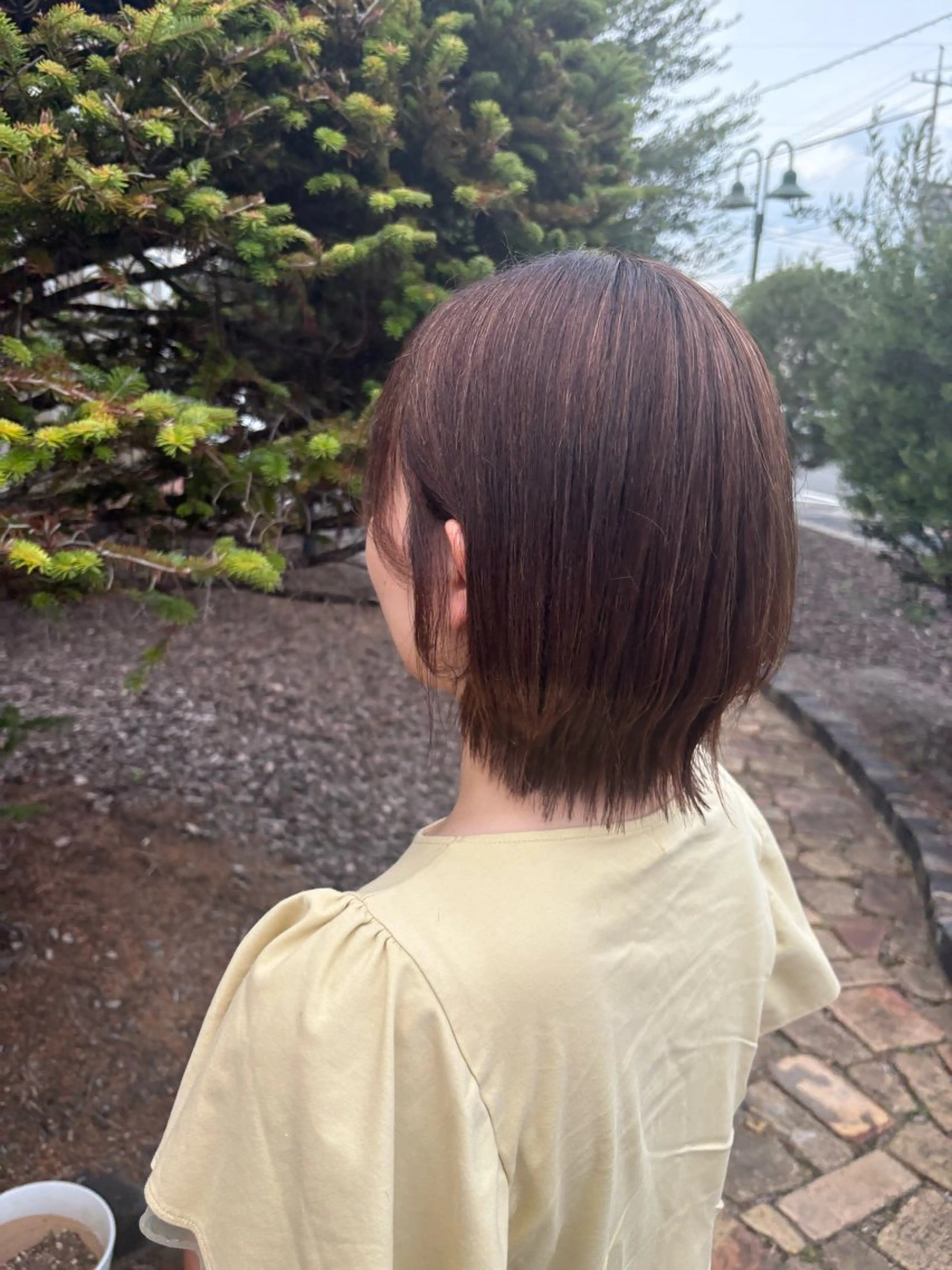 ショート カラー カット 縮毛矯正 Flat /rina🧸のヘアスタイル