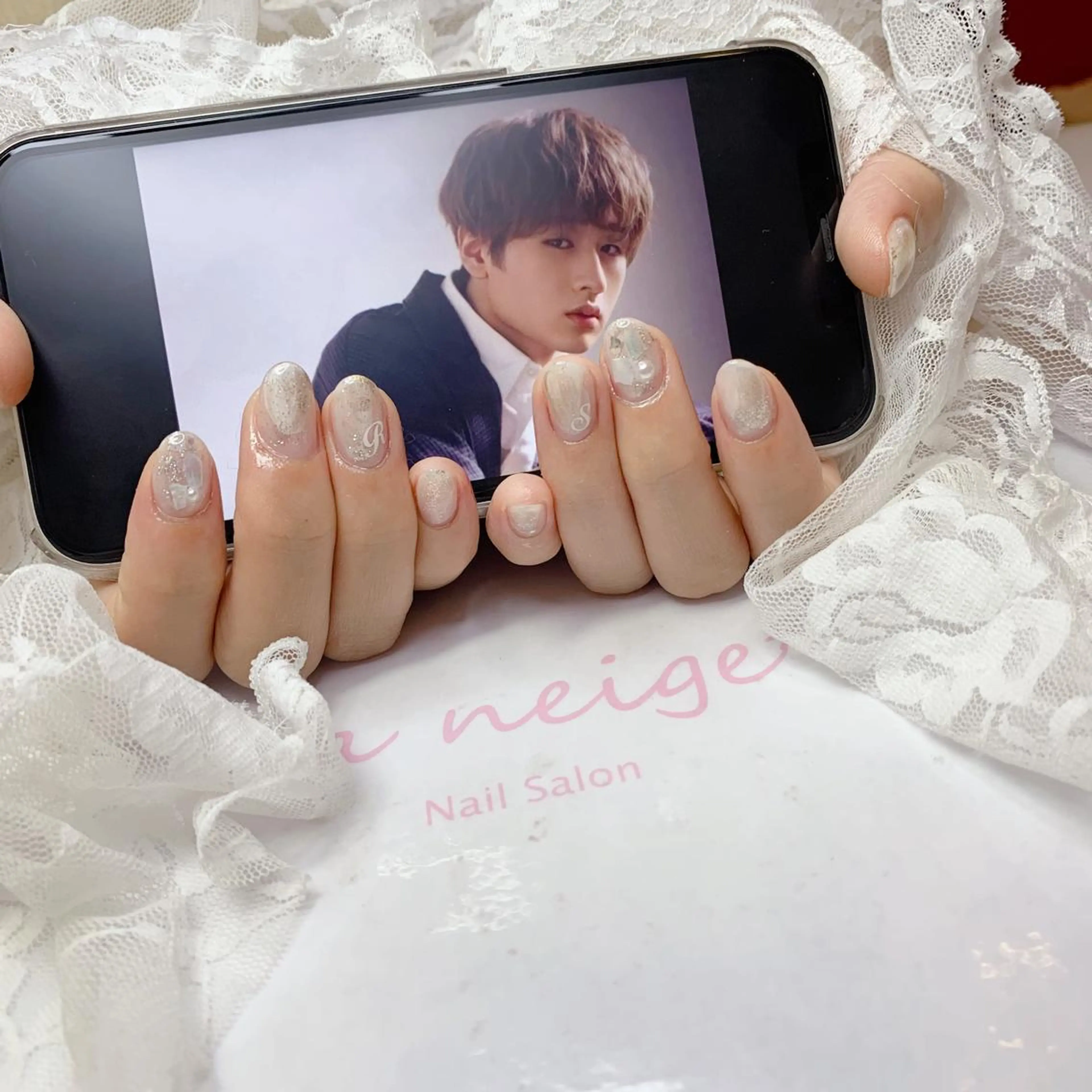 ネイル ハンドネイル La neige* yuki 🥯🍑のネイルデザイン