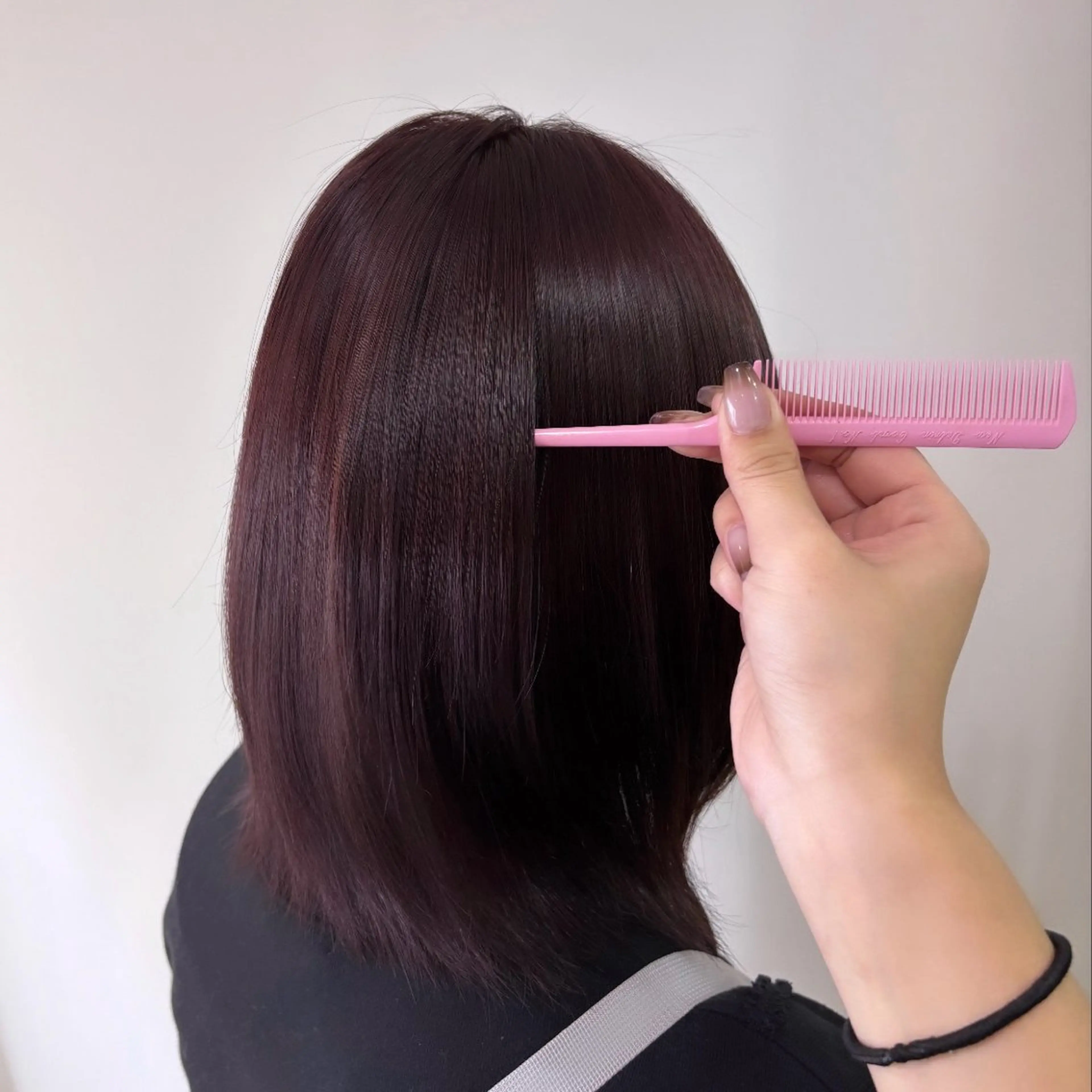 ミディアム ヘアカラー トリートメント 立石音羽 🪐のヘアスタイル