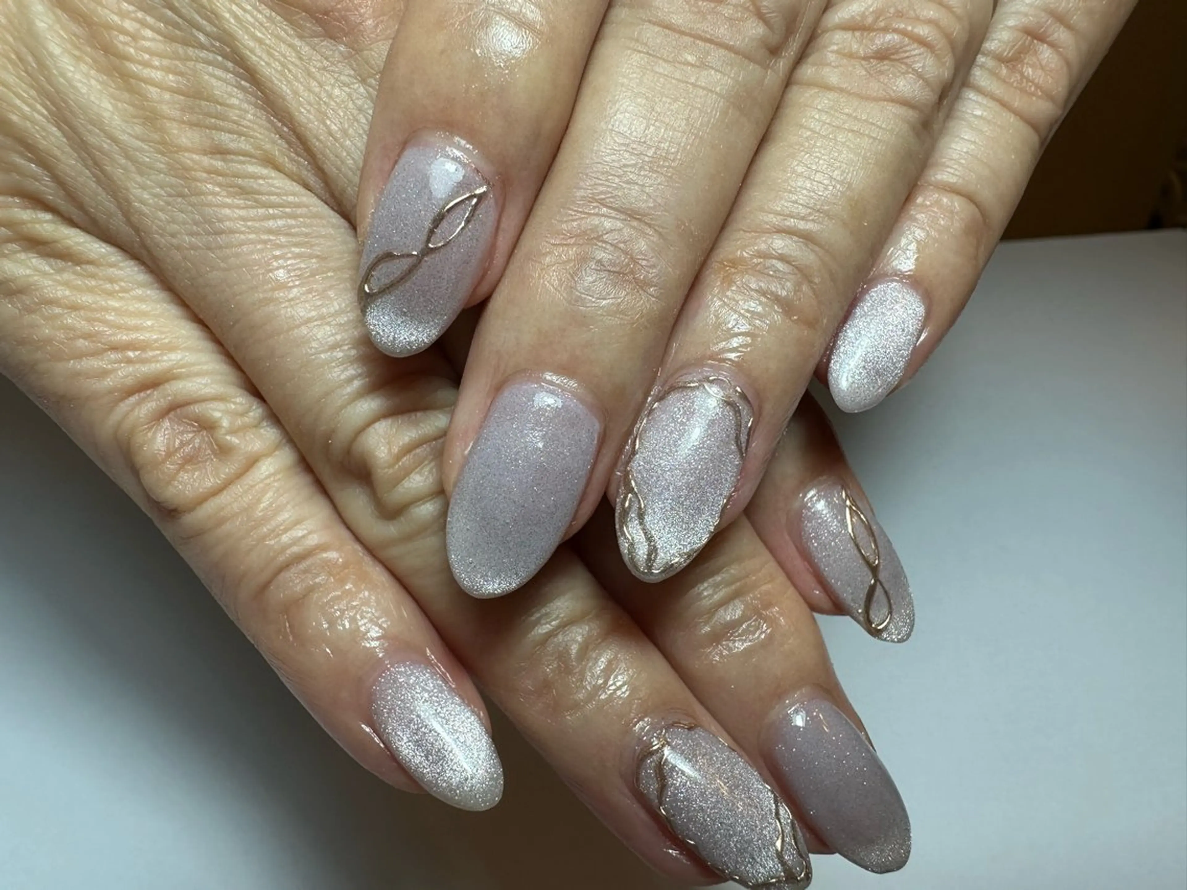 セミロング ハンドネイル shandy nail所属・shandy nailのネイルデザイン