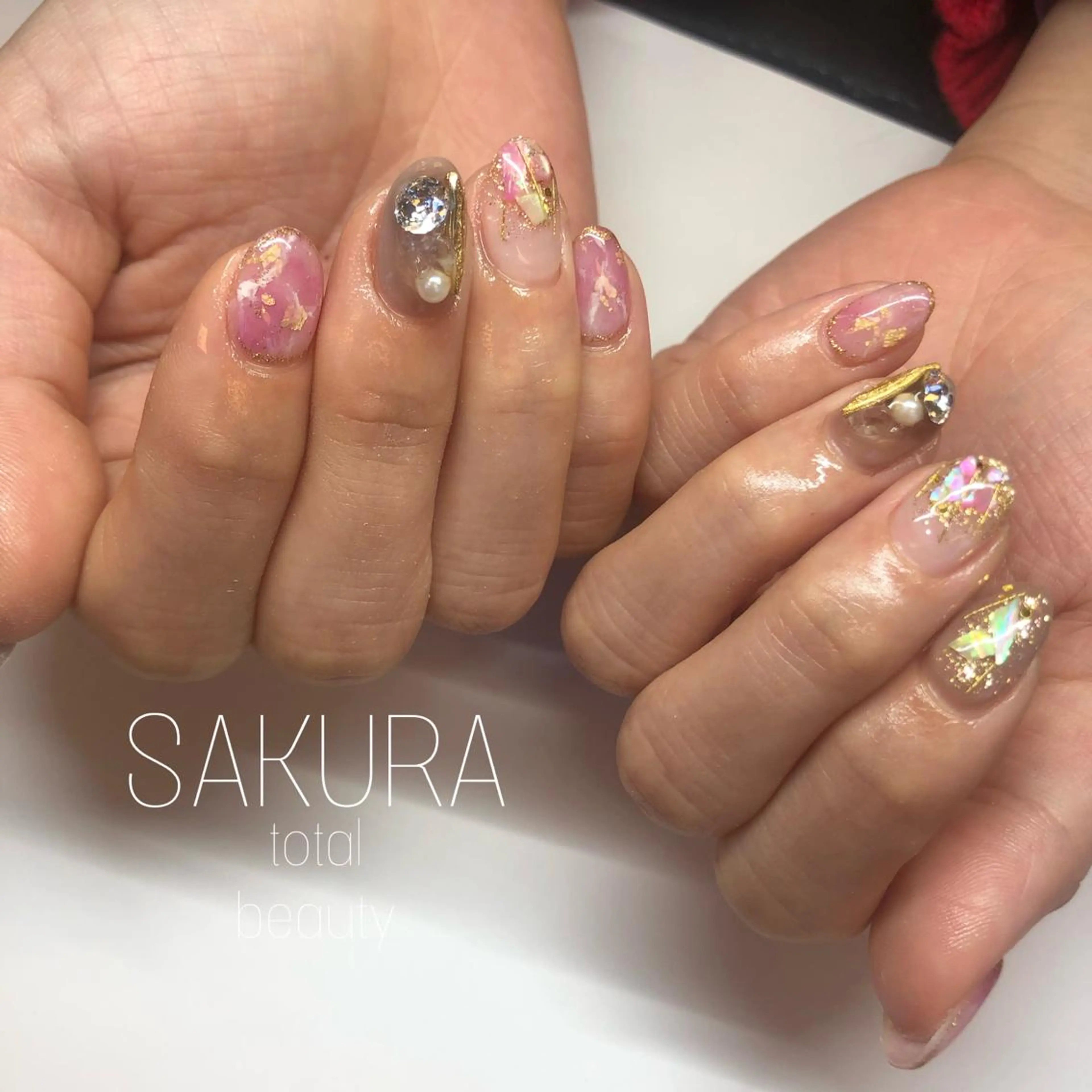 ネイル ハンドネイル フットネイル SAKURA 山野のネイルデザイン