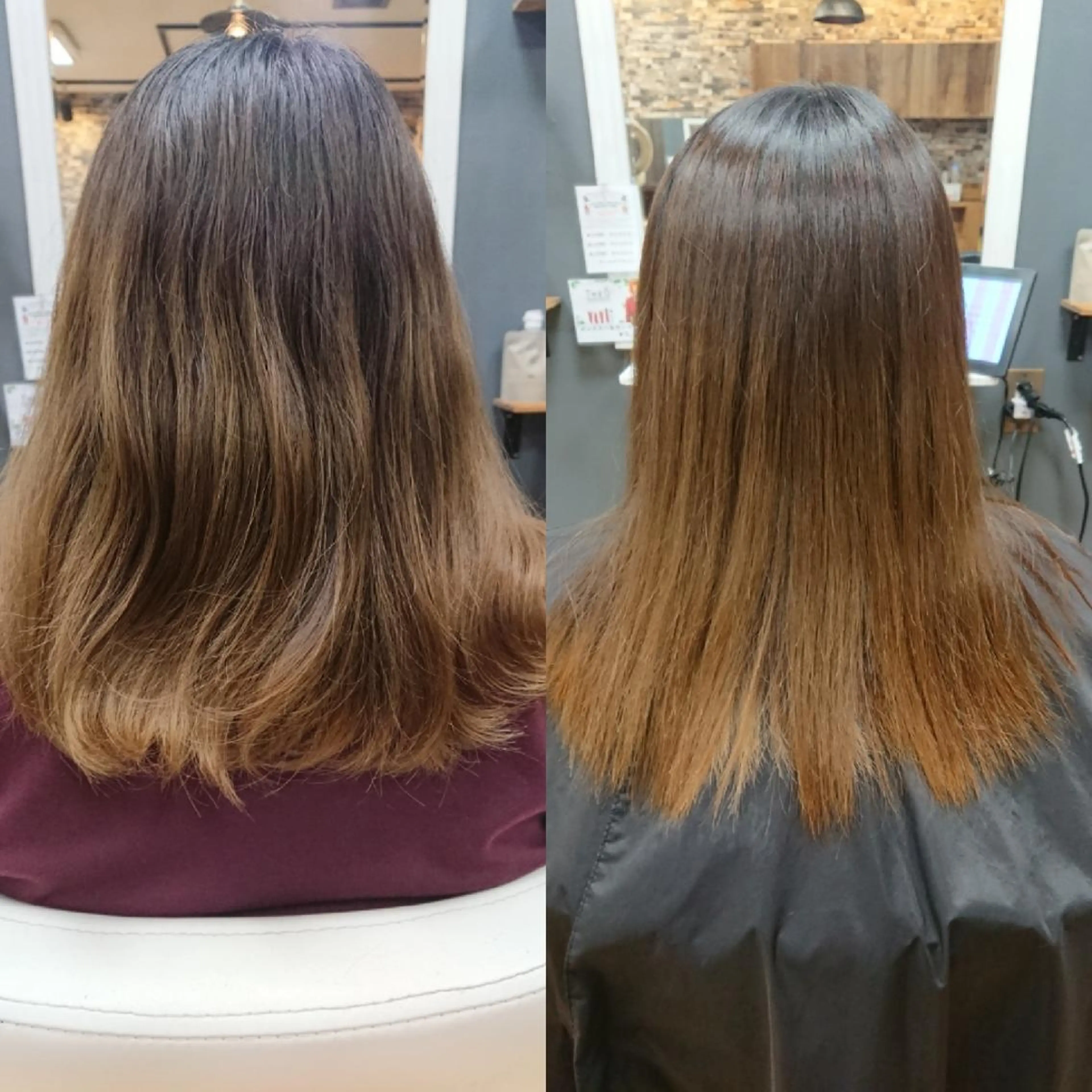 セミロング 岩崎 秀之のヘアスタイル