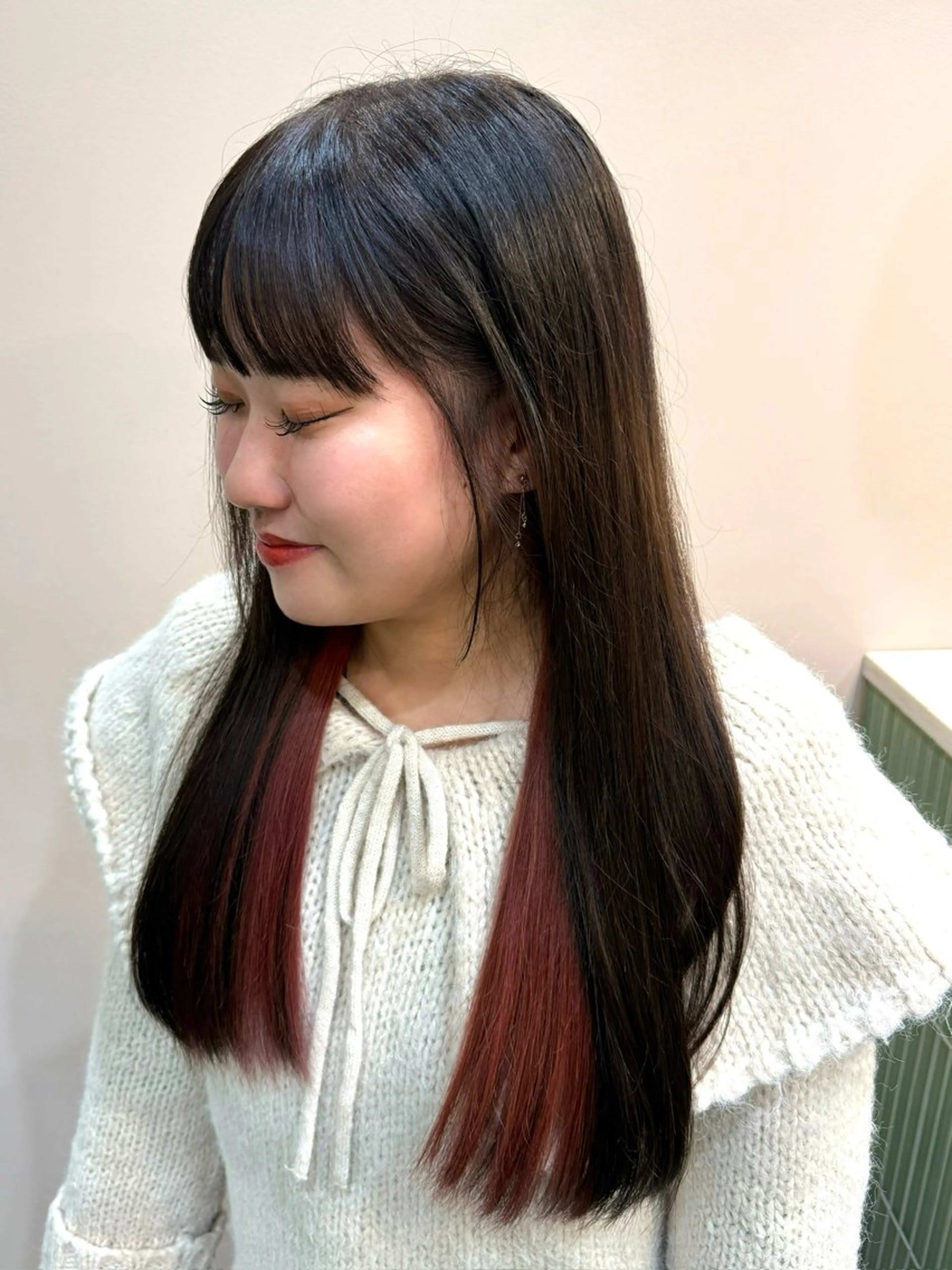 カラー インナーカラー igggy所属・松岡 茉和のヘアスタイル