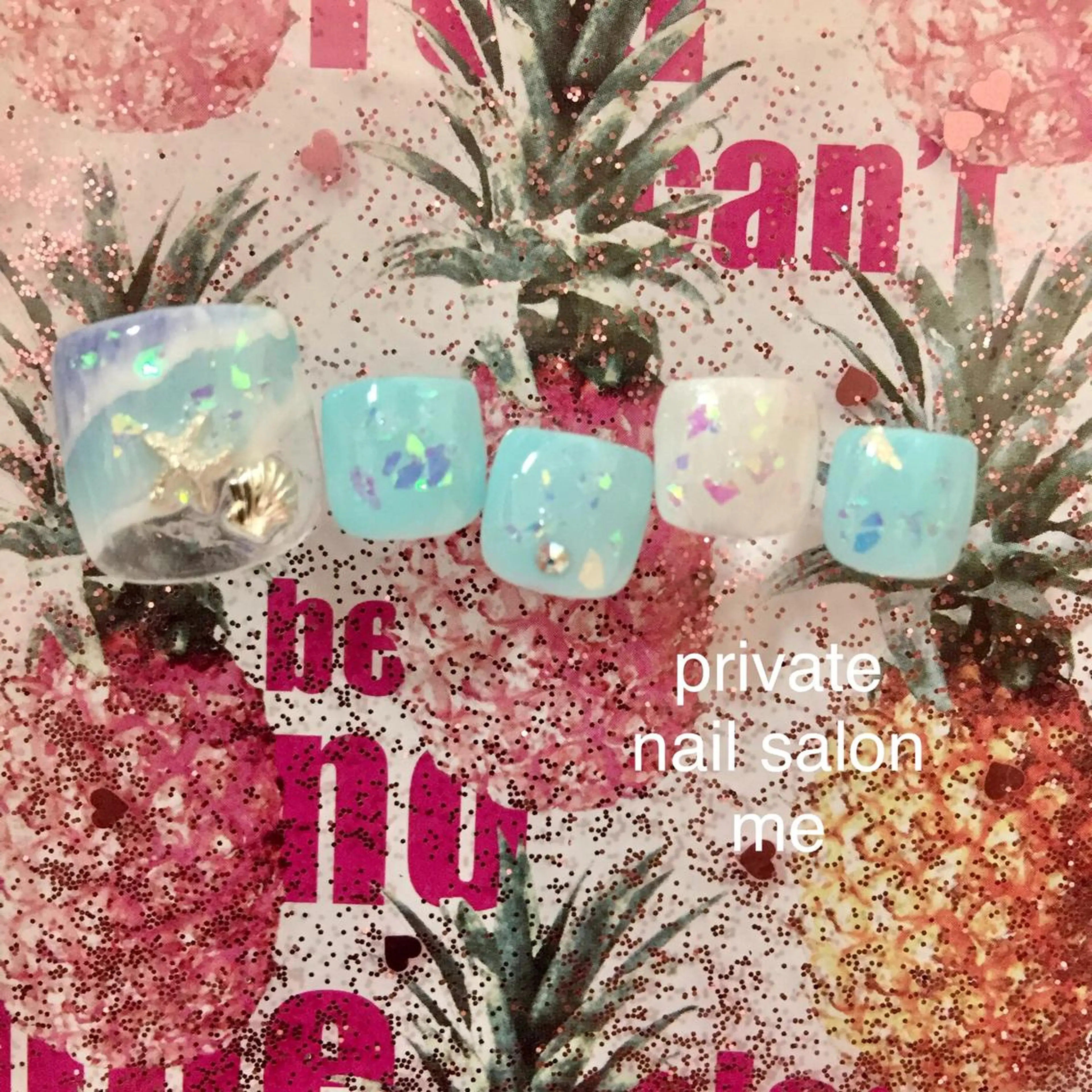 ネイル フットネイル privatenailsalon me所属・kato tomomiのネイルデザイン