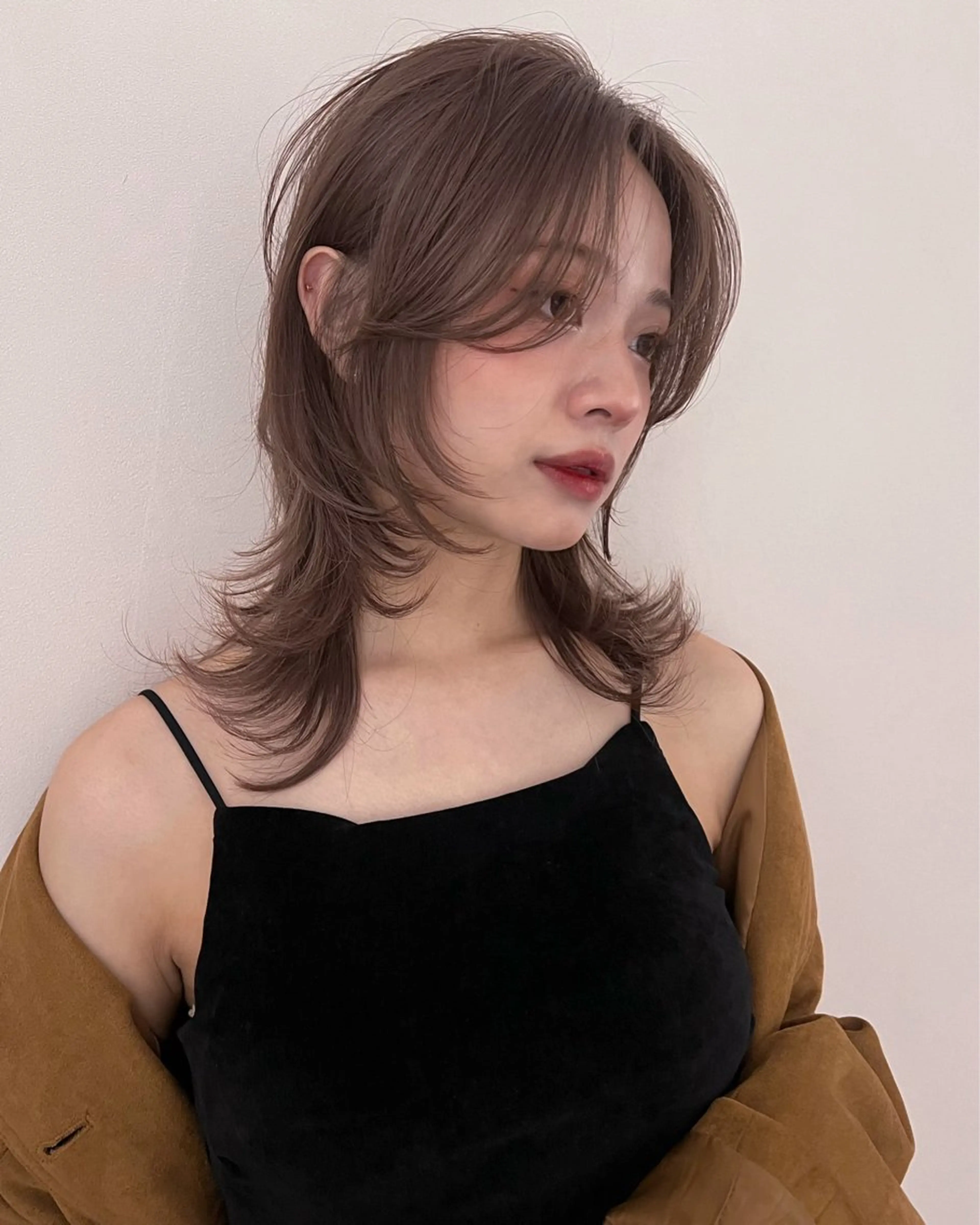 ミディアム カラー ヘアカラー aya / カットカラーのヘアスタイル