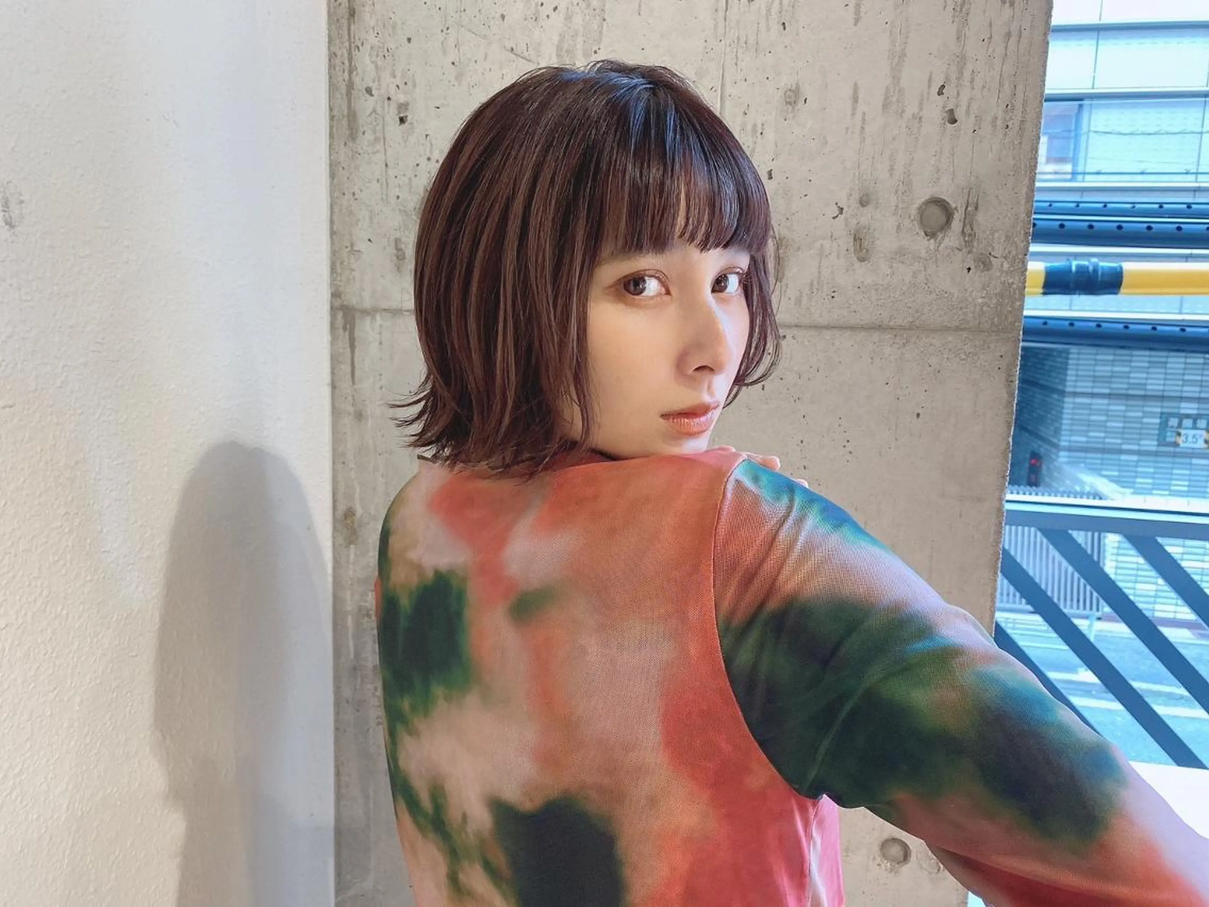 ミディアム 梅田茶屋町 Yutaのヘアスタイル