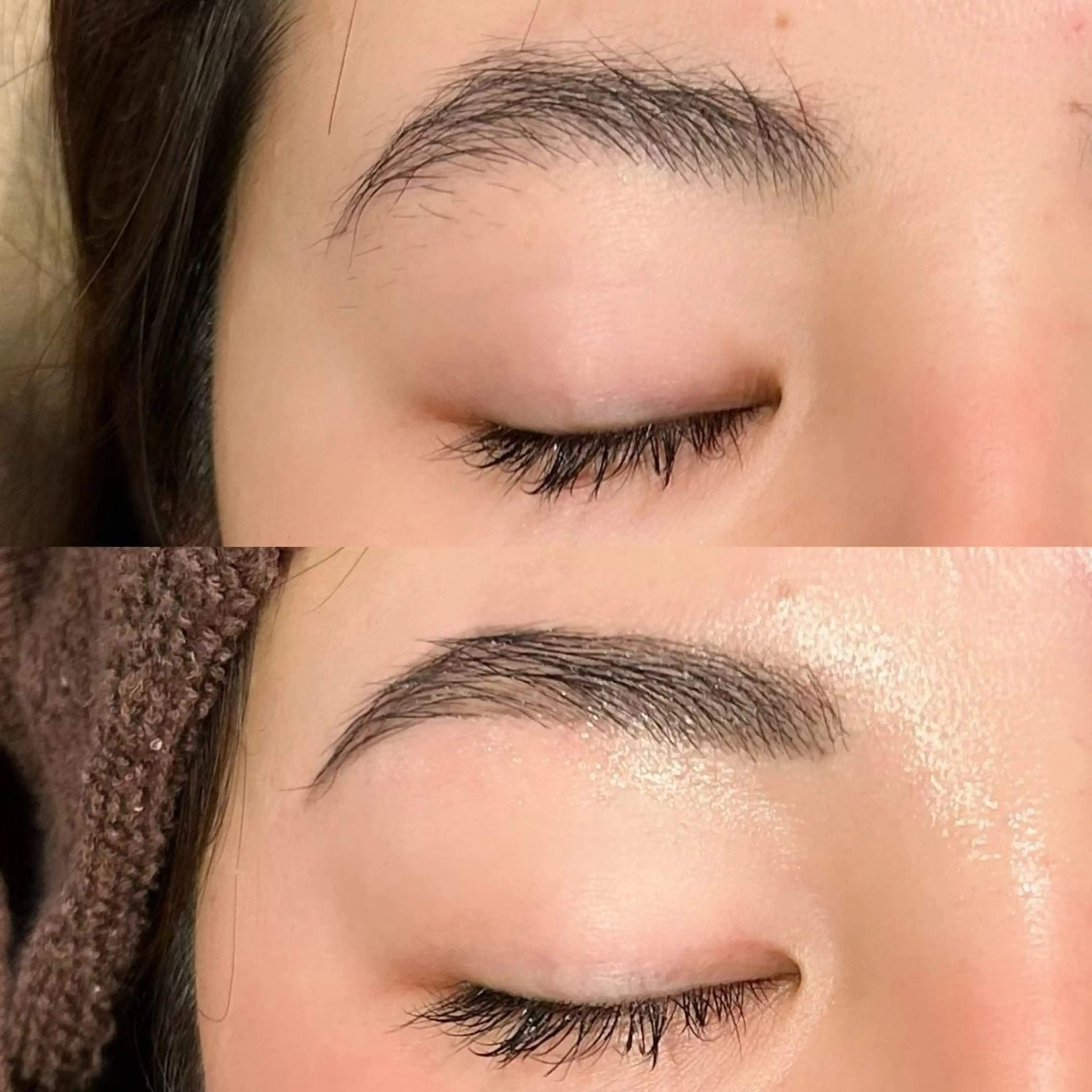 アイブロウ ハリウッドブロウリフト lit.🌷 honokaのマツエク・マツパデザイン
