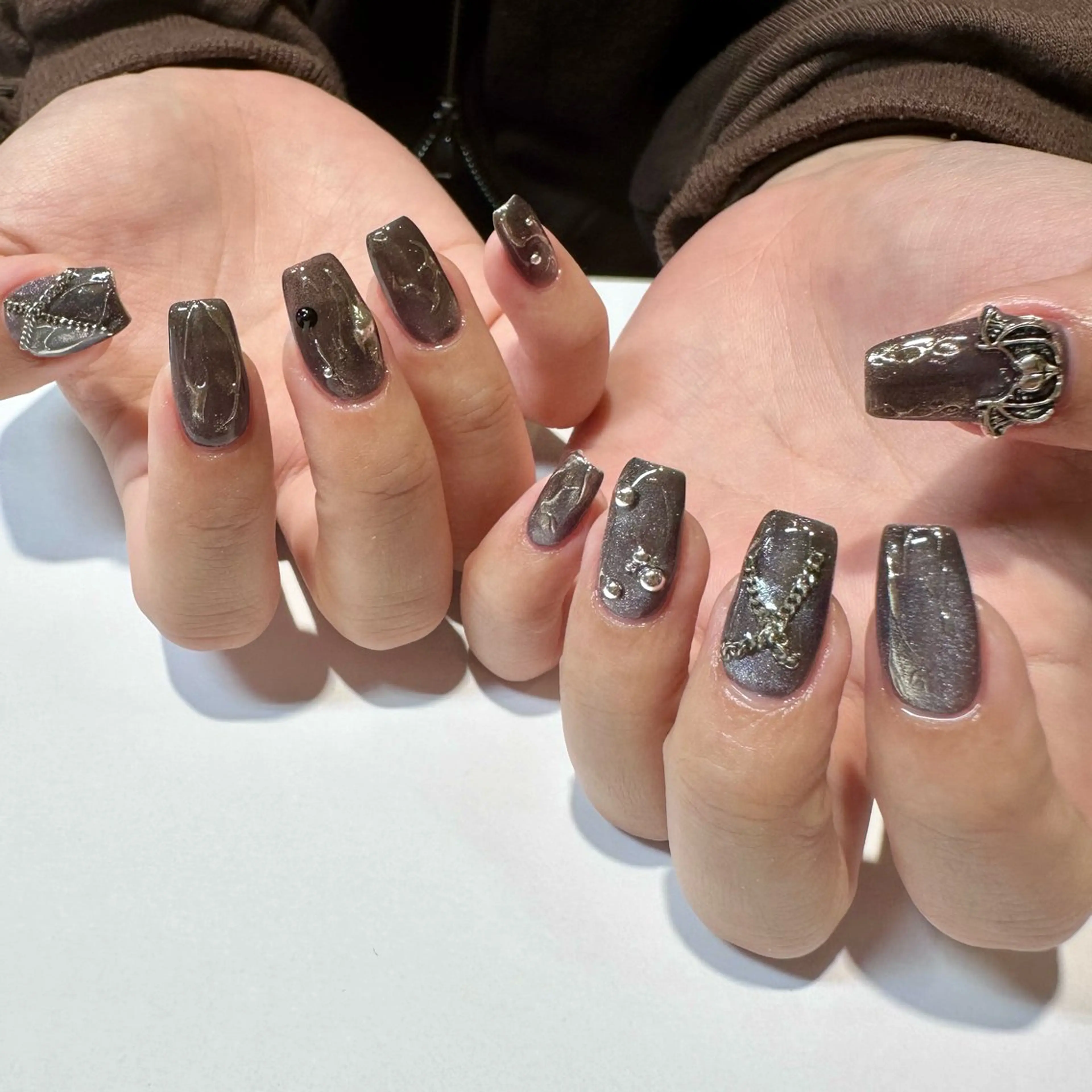 ネイル ハンドネイル 片野 菜々のネイルデザイン