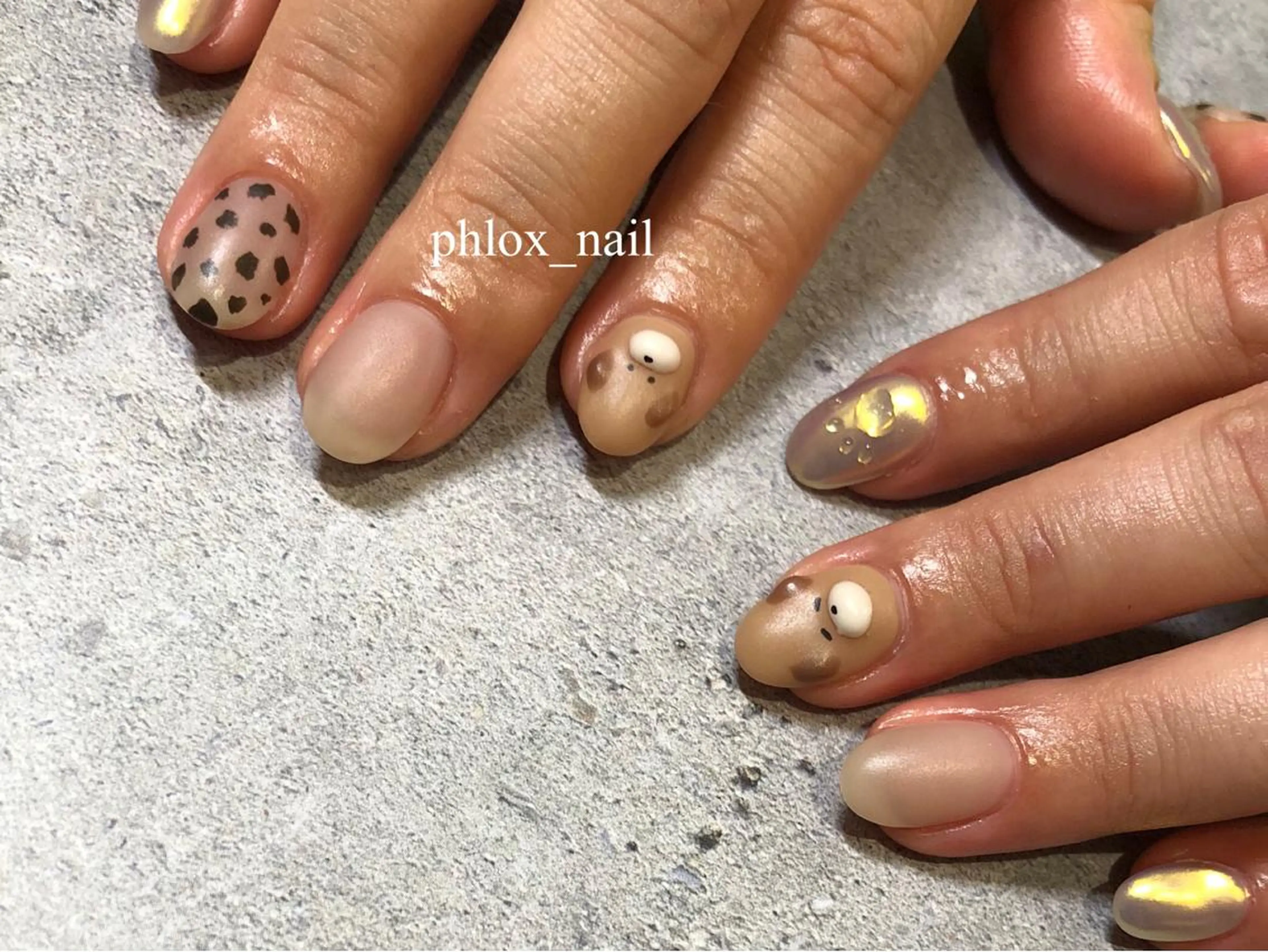 ネイル s/w ＿shokoのネイルデザイン