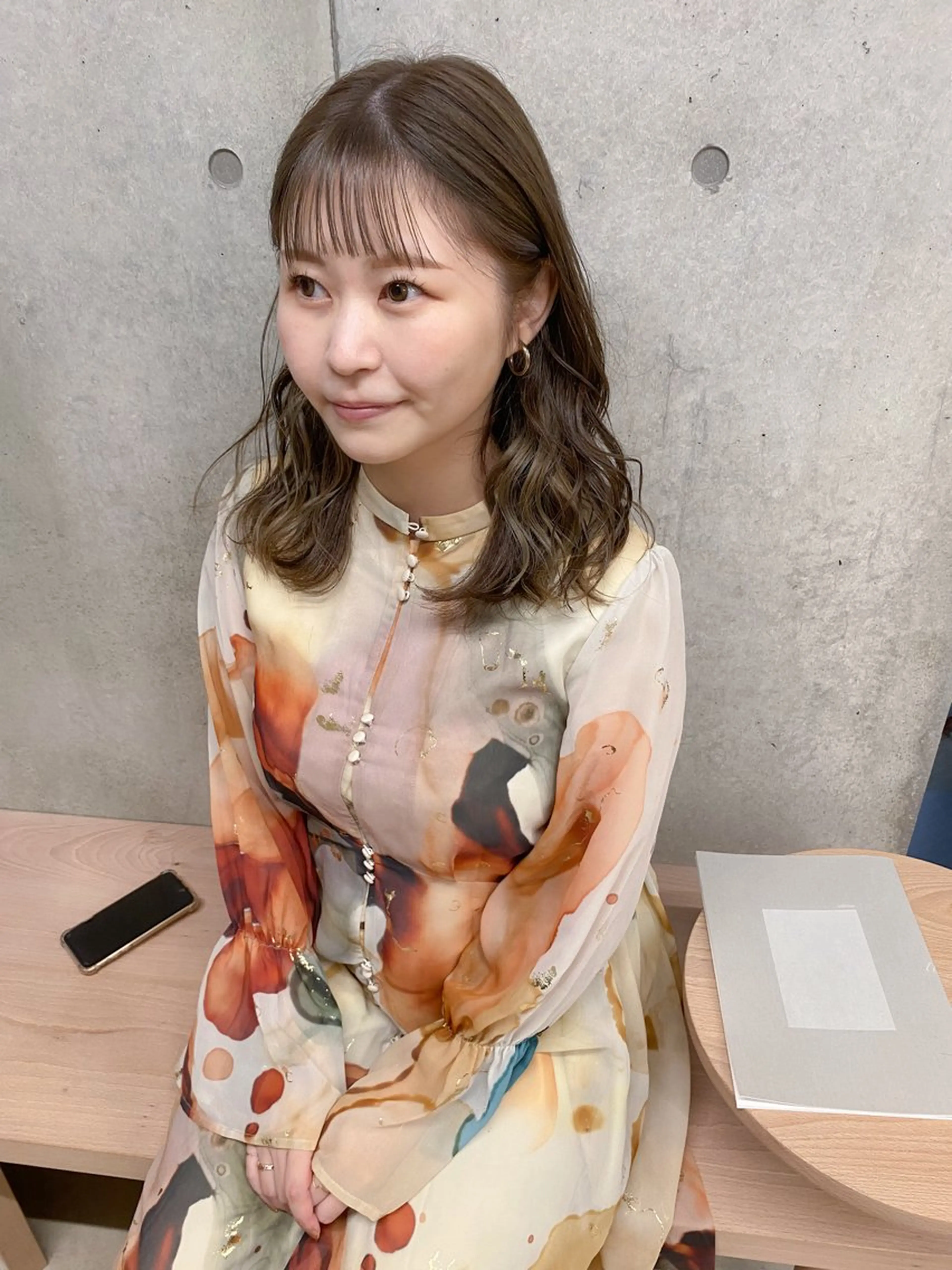 セミロング カラー 渋谷パーソナルカラー 診断🌈✨井上のその他イメージ