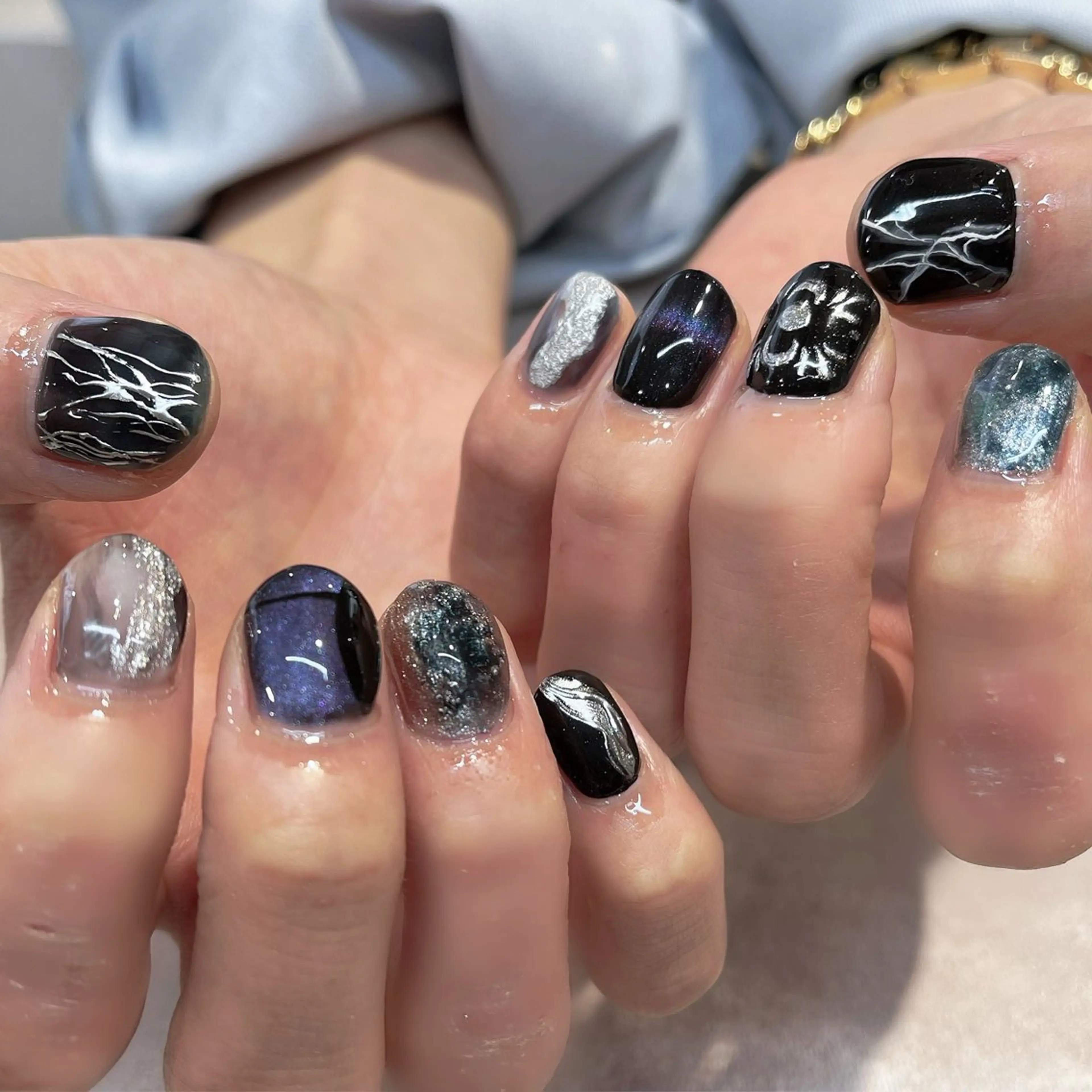 ネイル ハンドネイル 内田 里穂のネイルデザイン