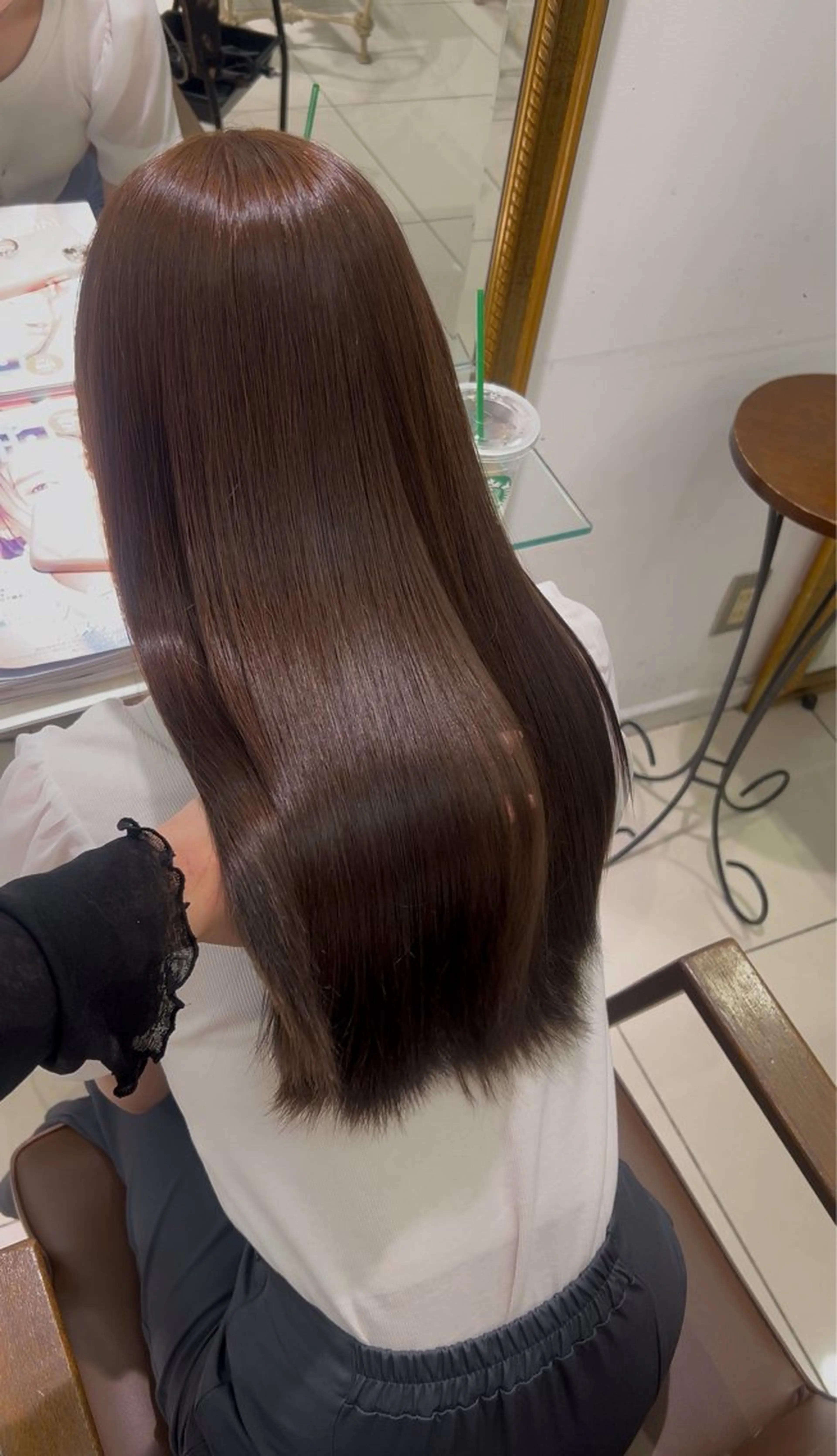 ロング カラー ハイトーンカラー 🤍🫧 長井 律のヘアスタイル