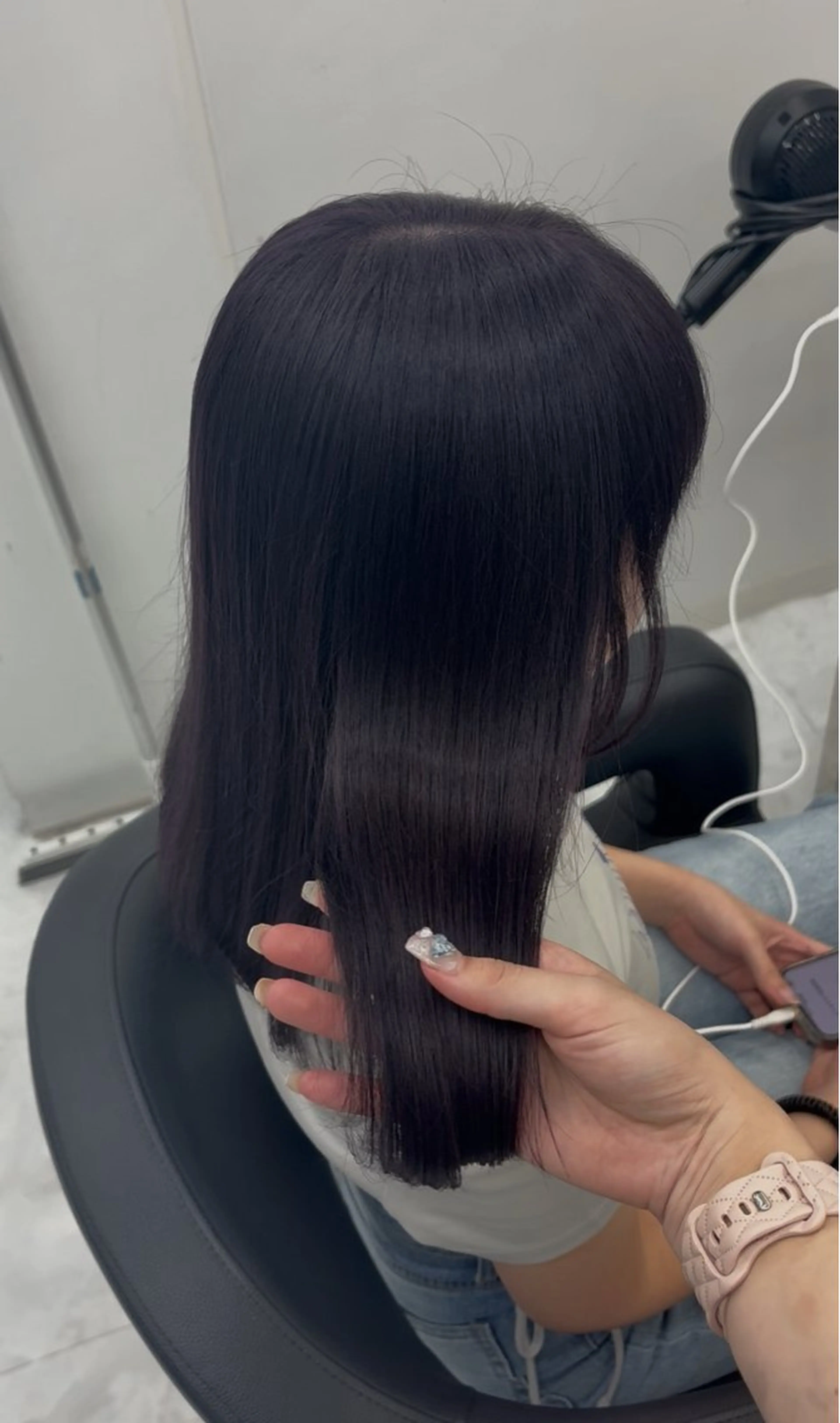 ロング カラー ヘアアレンジ カット ヘアカラー トリートメント ヘアセット 🫧‪🎀うる艶暖色 🏹Nanako🎀のヘアスタイル