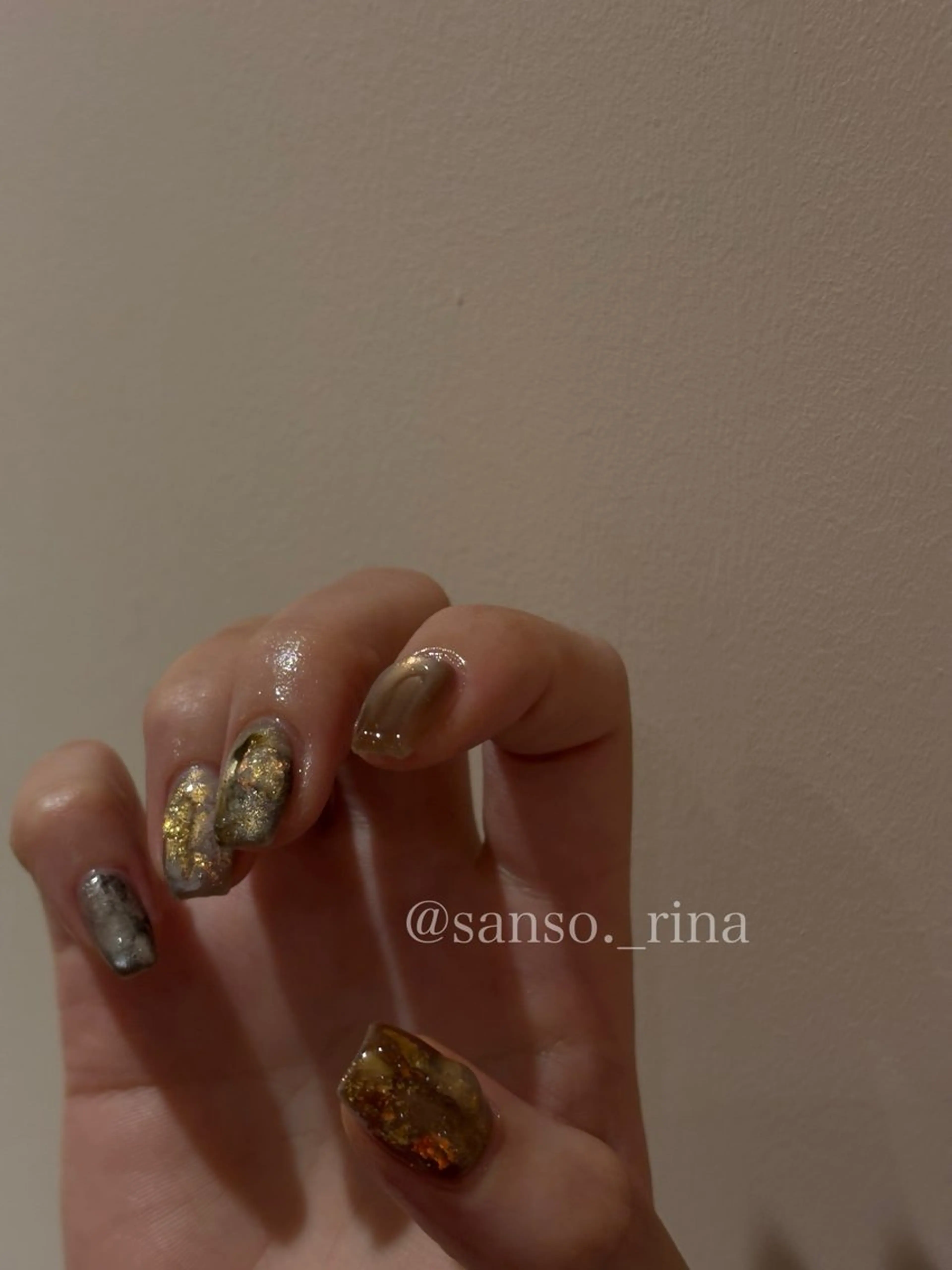 ネイル ハンドネイル フットネイル nuu  栄所属・早川 里奈のネイルデザイン