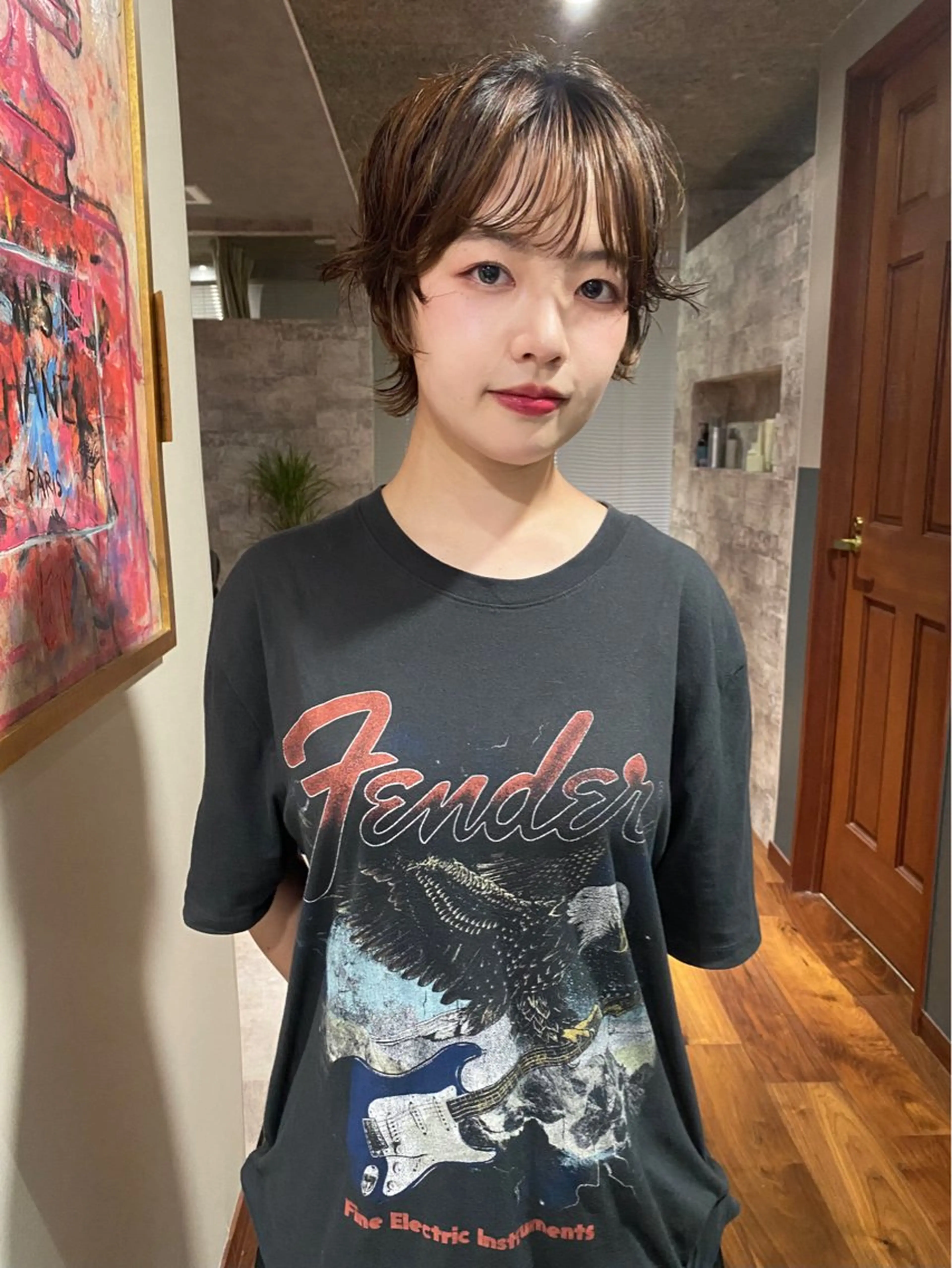 ショート カラー パーマ mai / linoah˚✧のヘアスタイル