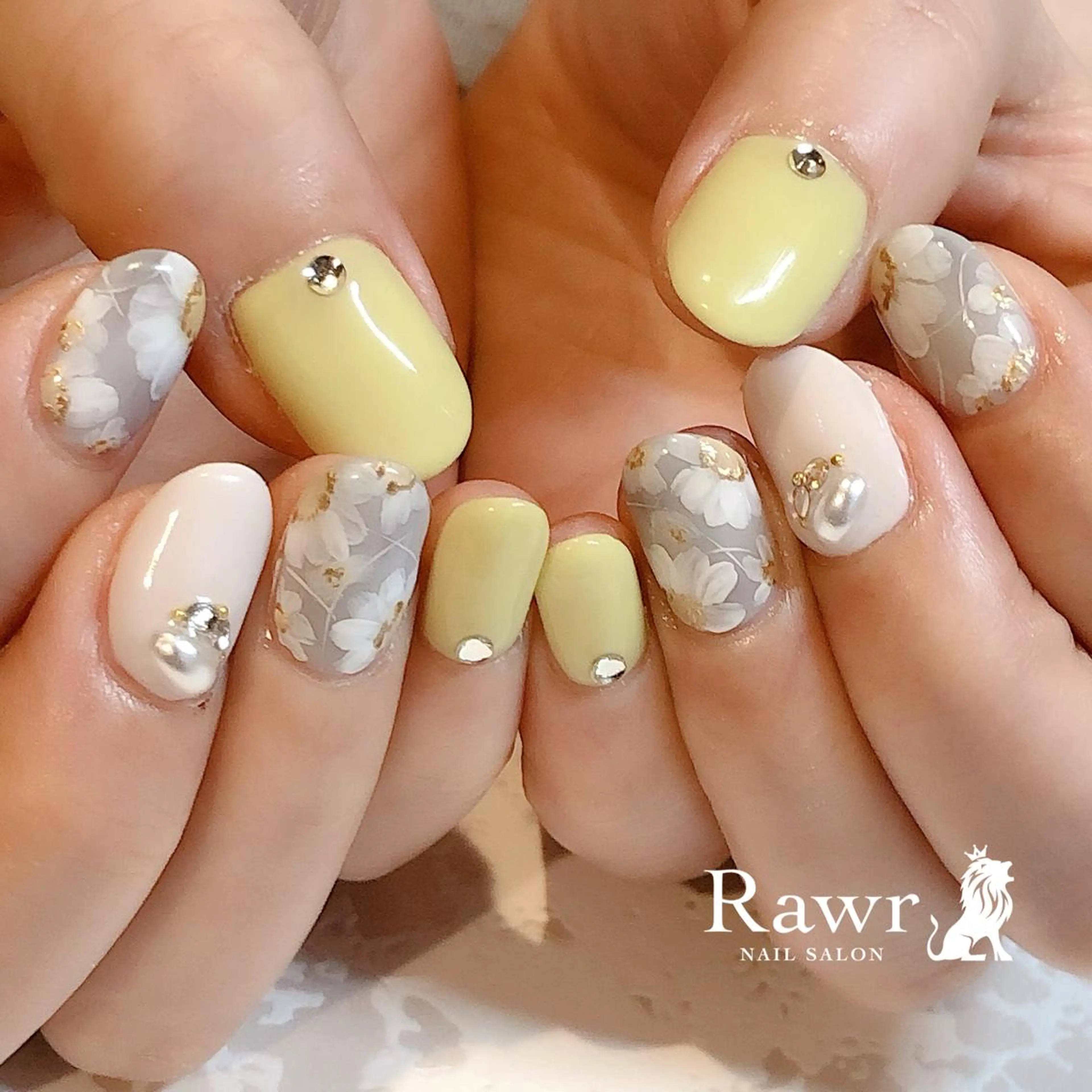 ネイル ハンドネイル Rawr / saoriのネイルデザイン