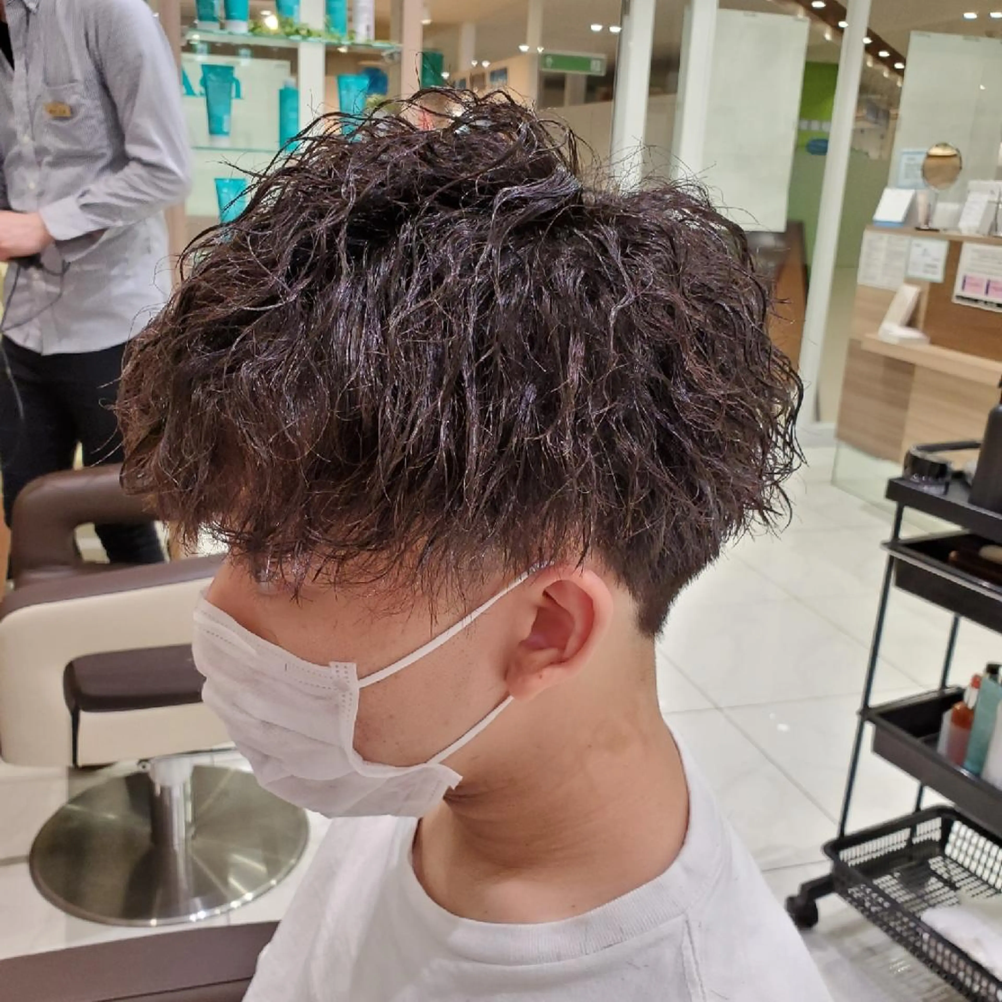 ショート メンズ パーマ 中村 和貴のヘアスタイル
