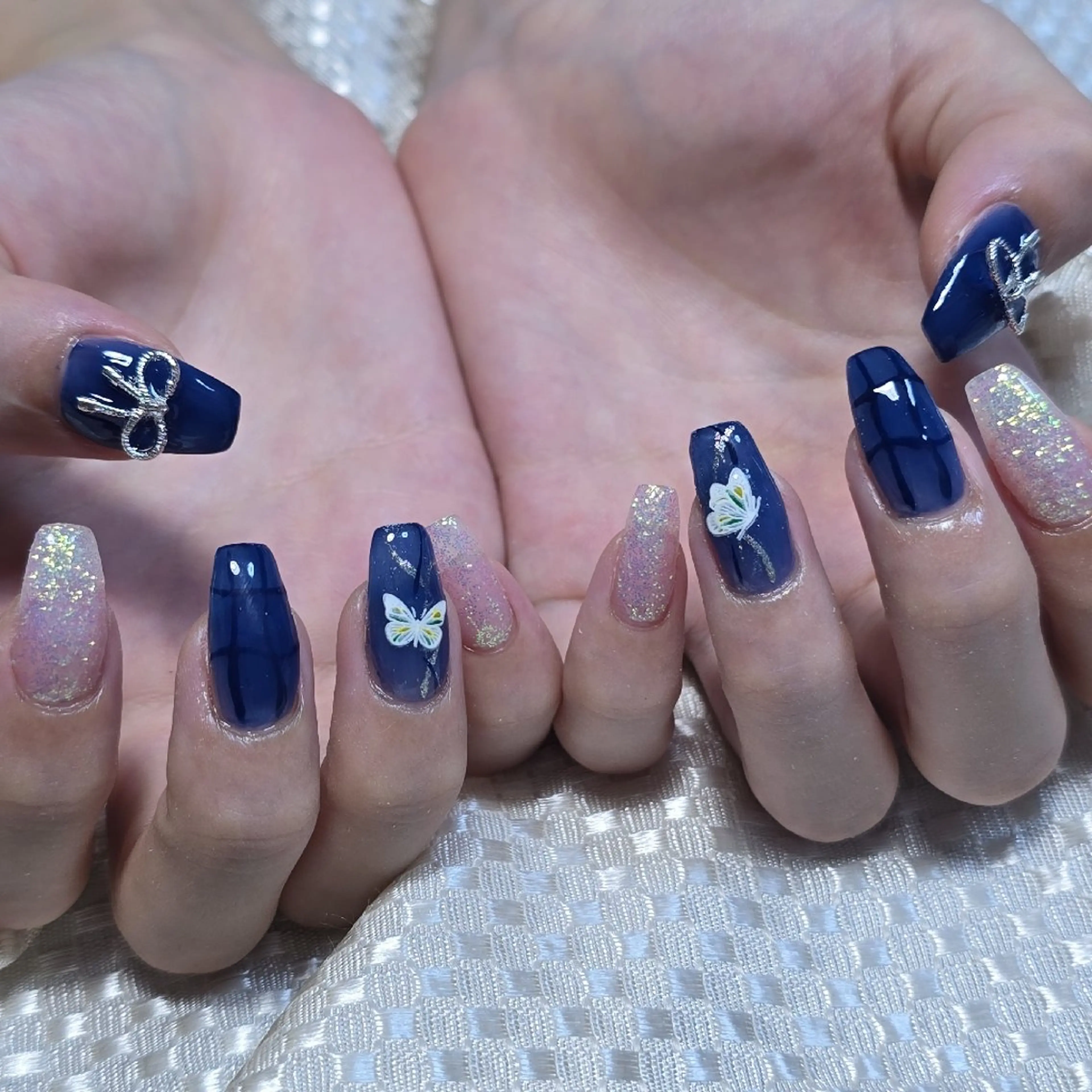 ネイル 卒業式 もるみちゅ nail‪＆ジャグアのネイルデザイン