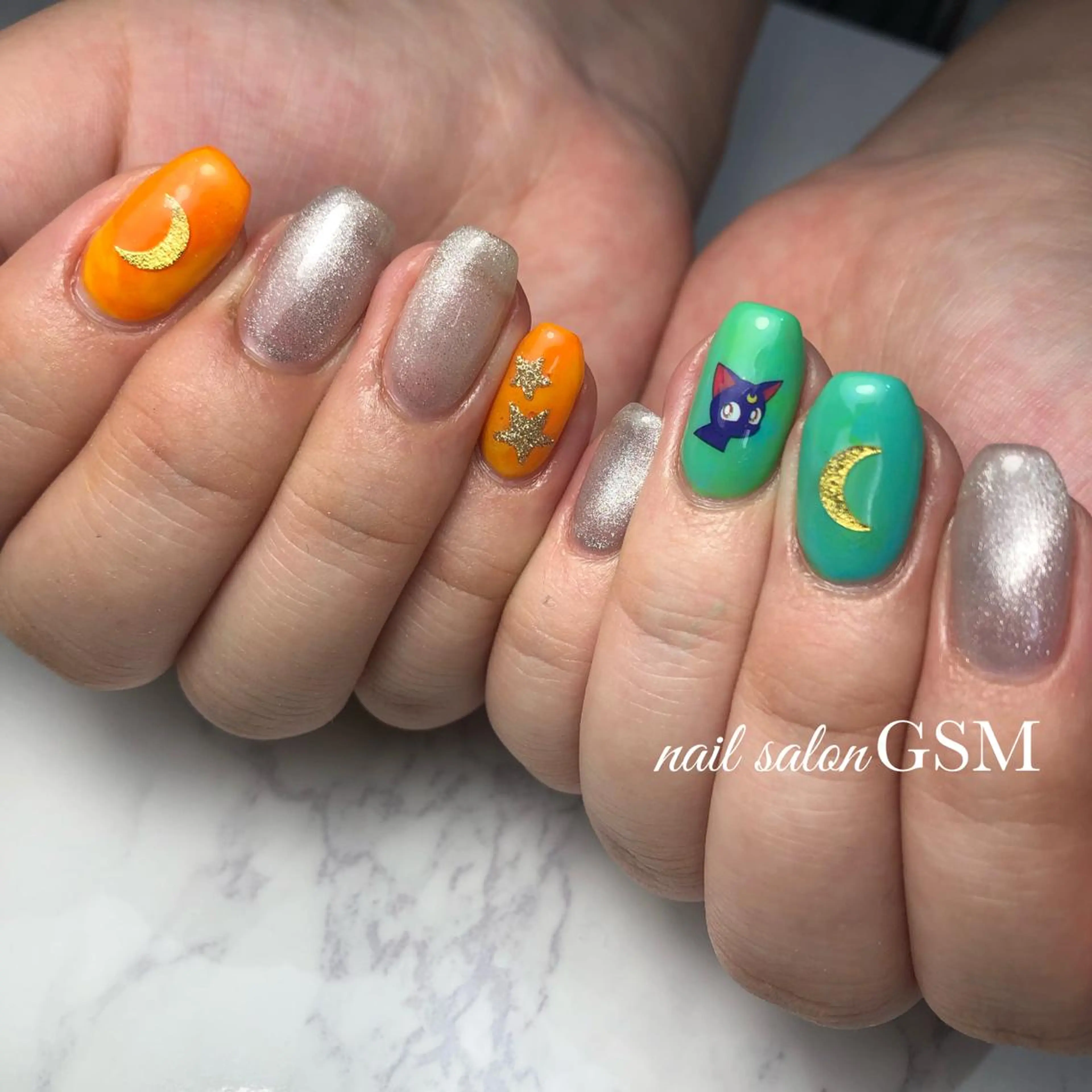 ネイル ハンドネイル nail salon GSMのネイルデザイン